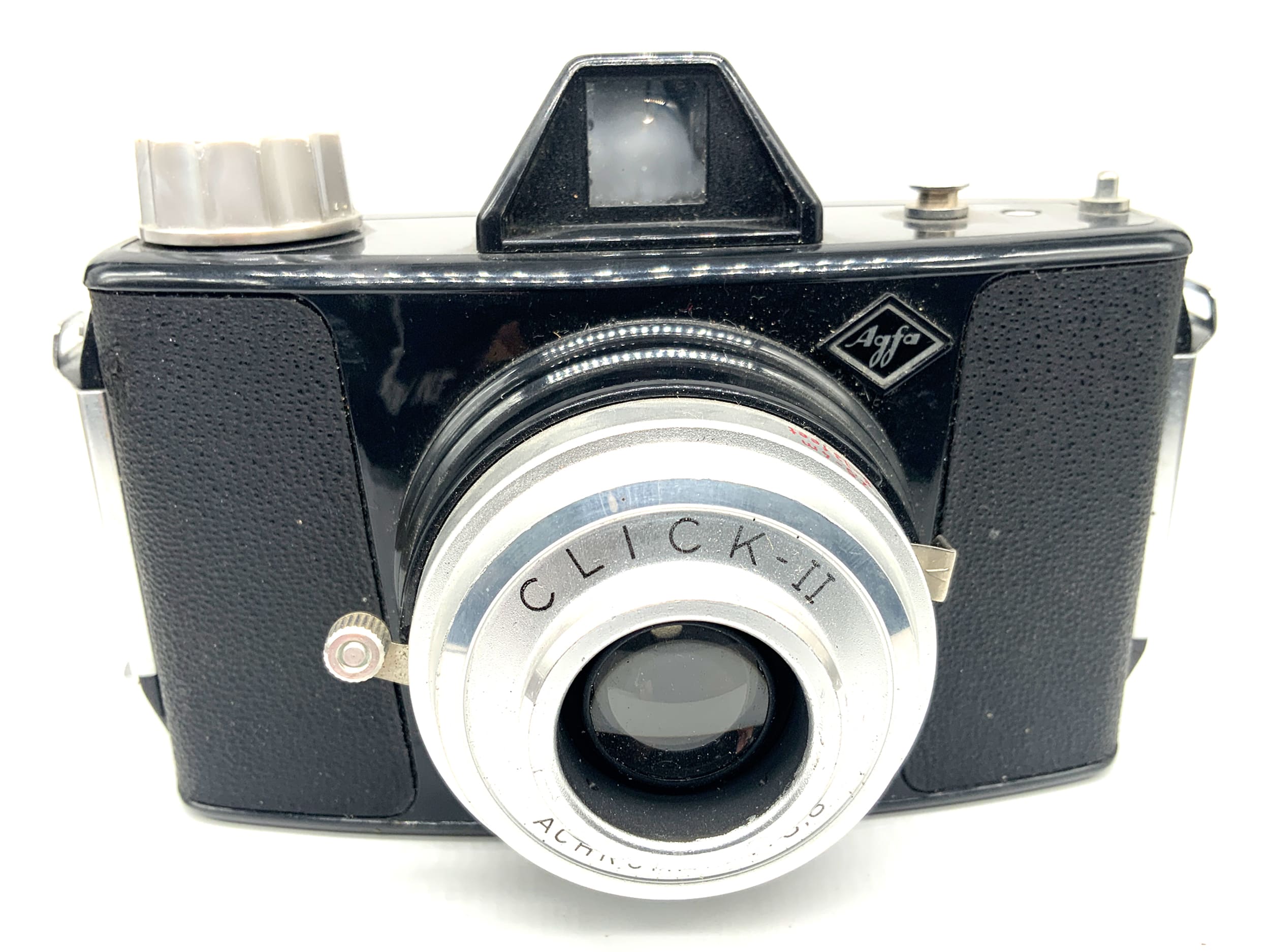 Agfa Click-II Sucherkamera mit Achromat 1:8.8 Kompaktkamera Analogkamera