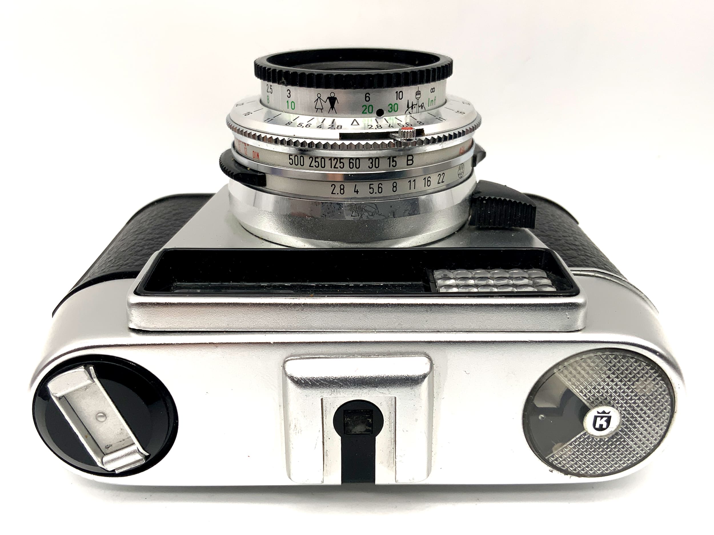 OGA Obergassner München Sucherkamera Steinheil Cassar 1:2.8/45 Prontor 500 LK