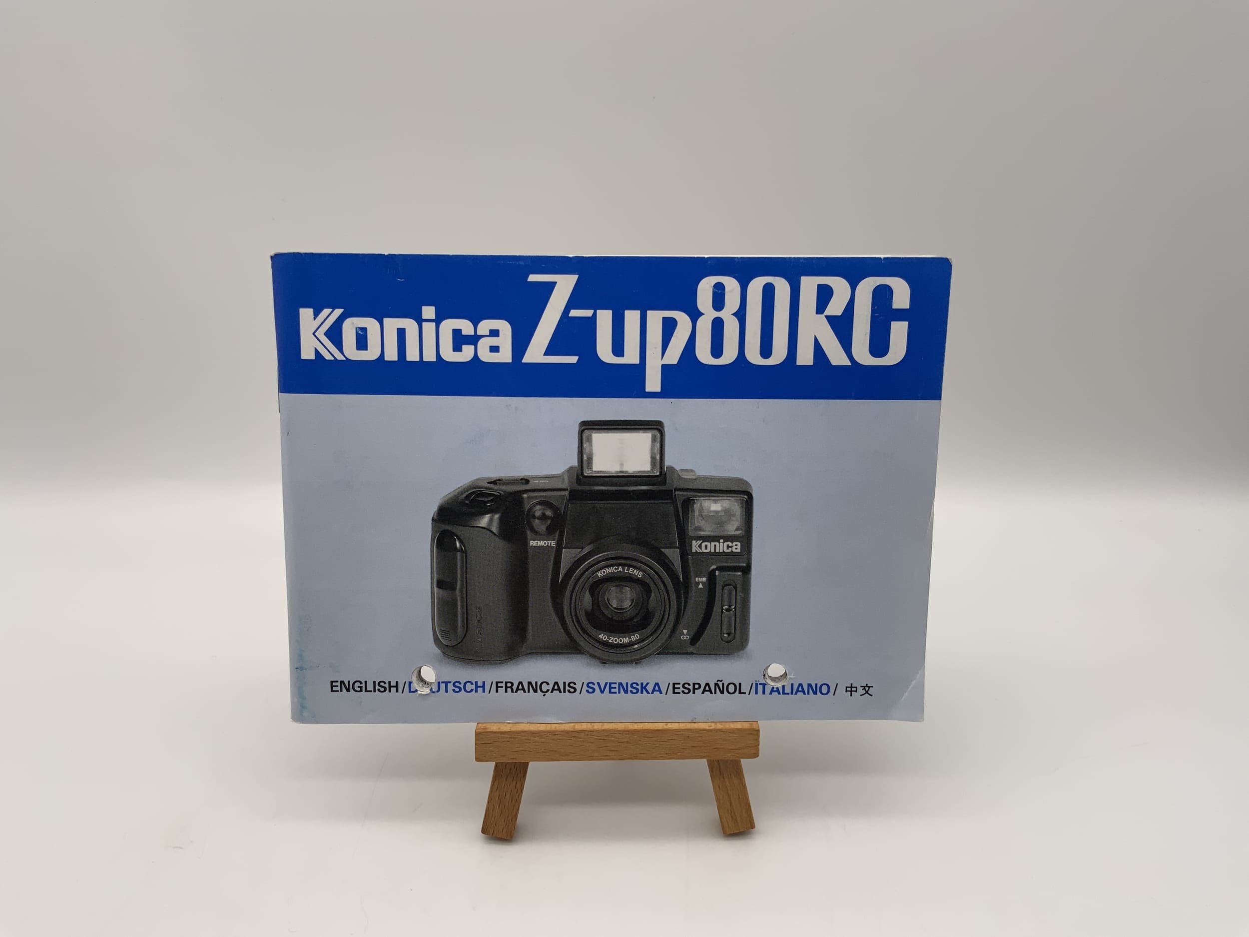 Konica U-up 80RC Bedienungsanleitung Deutsch Gebrauchsanweisung Magazin