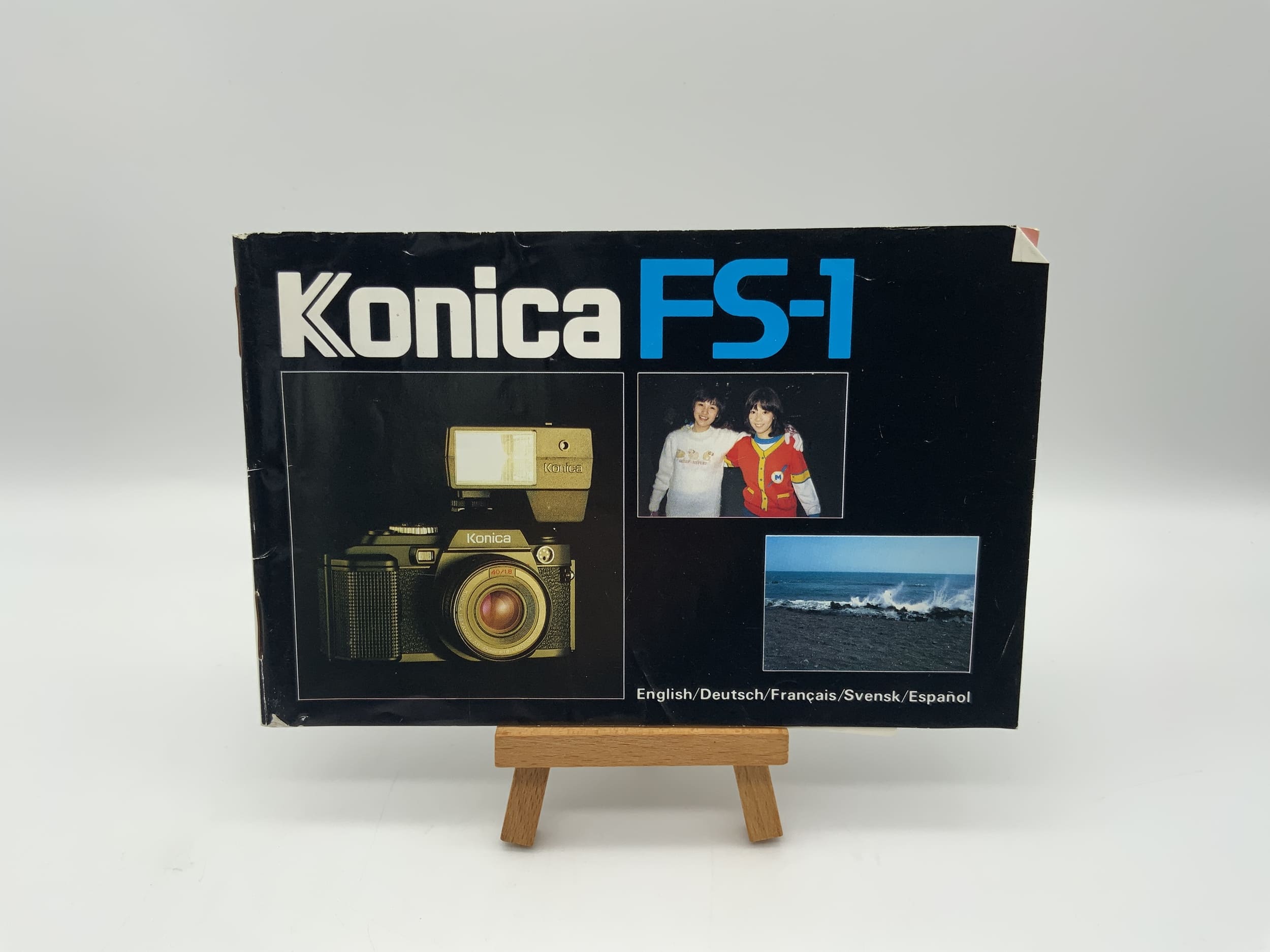 Konica FS-1 Bedienungsanleitung Deutsch Gebrauchsanweisung Magazin