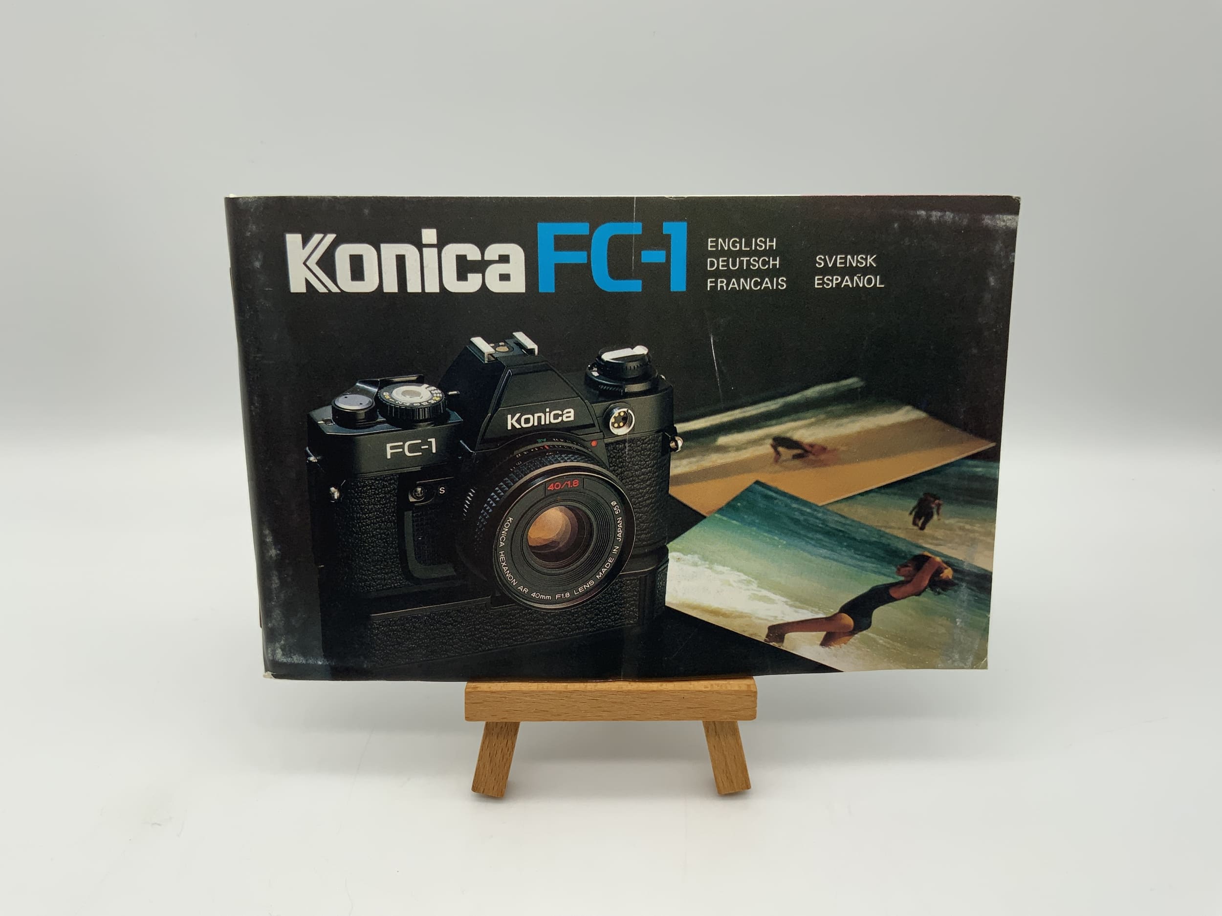 Konica FC-1 Bedienungsanleitung Deutsch Gebrauchsanweisung Magazin