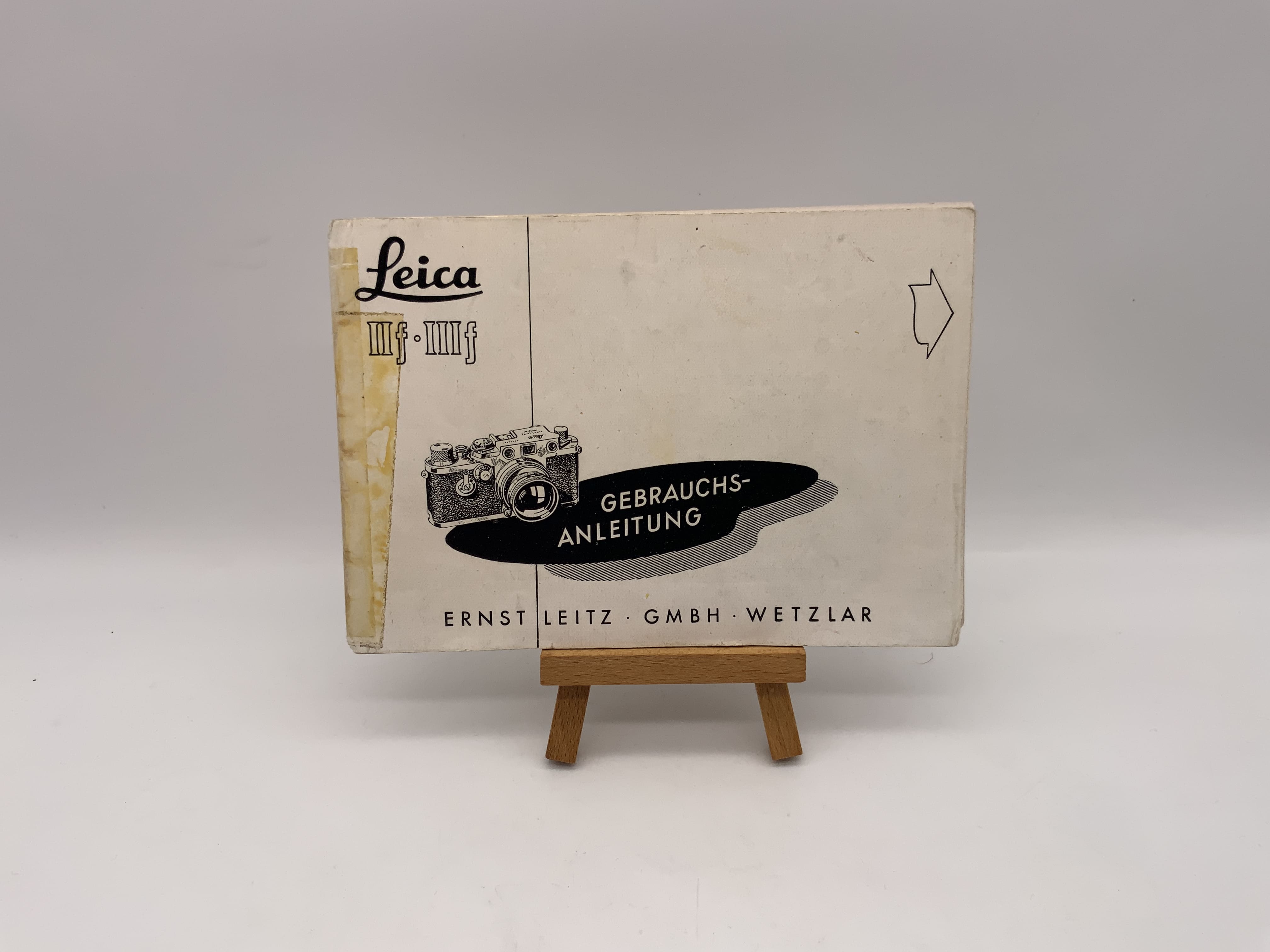 Leica IIf / IIIf 2f / 3f stark gebraucht Bedienungsanleitung Deutsch