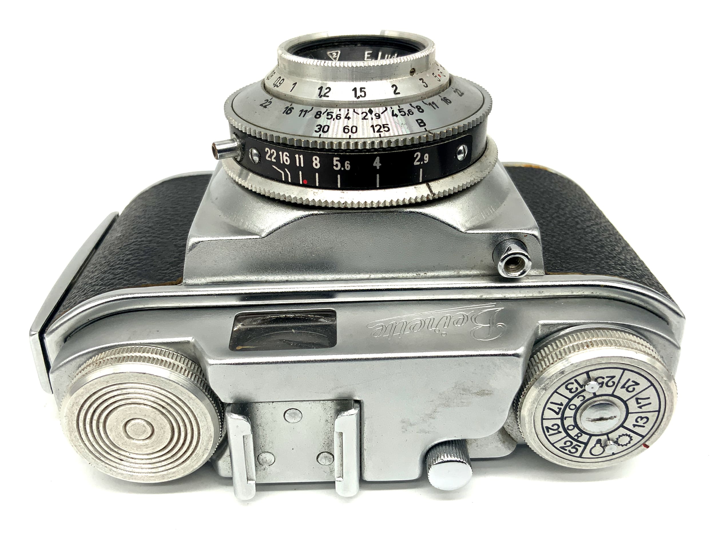 Beirette Junior II Sucherkamera mit Meritar 45mm 1:2.9 Analogkamera