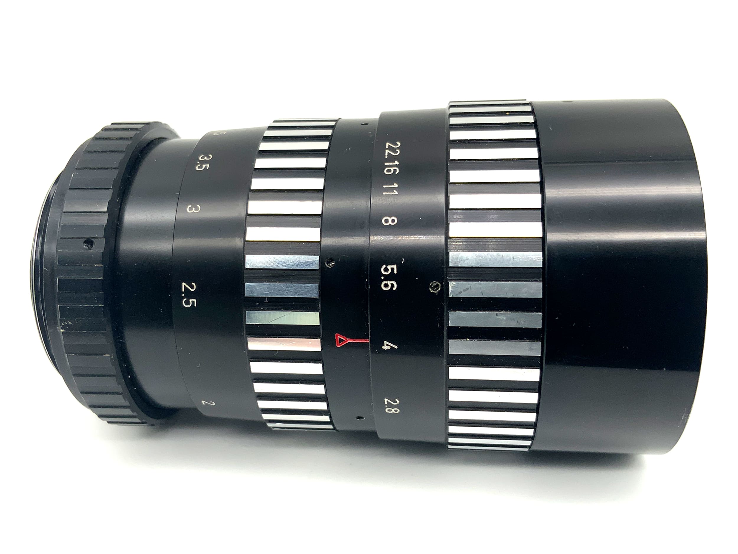 Revue 135mm 1:2.8 Objektiv Zebra Festbrennweite (M39)