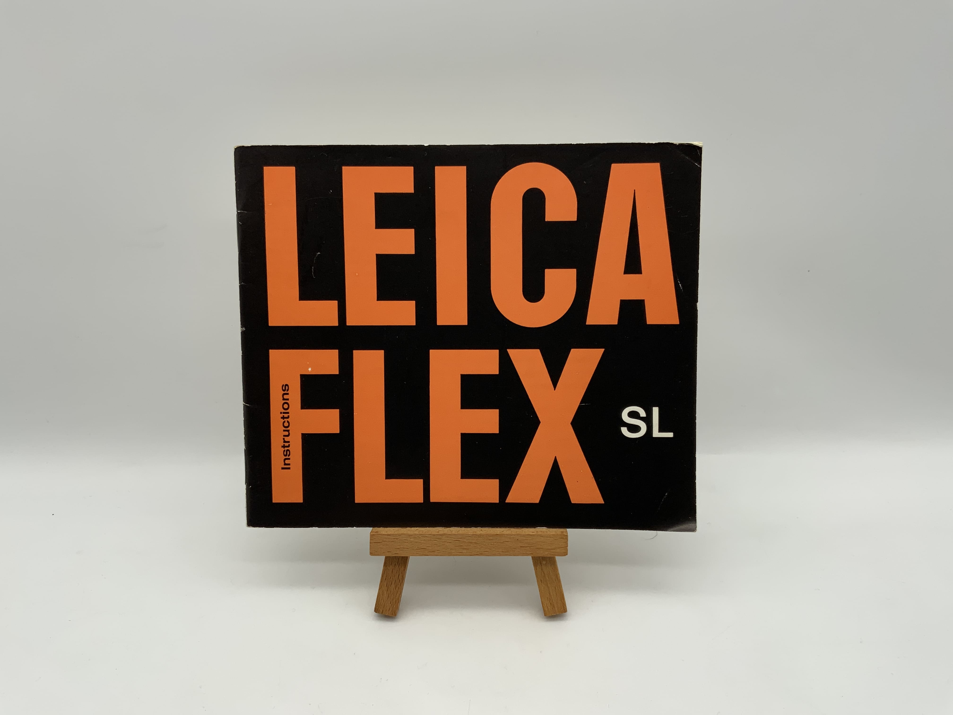 Leica Leicaflex SL Instruction Manual Bedienungsanleitung Englisch