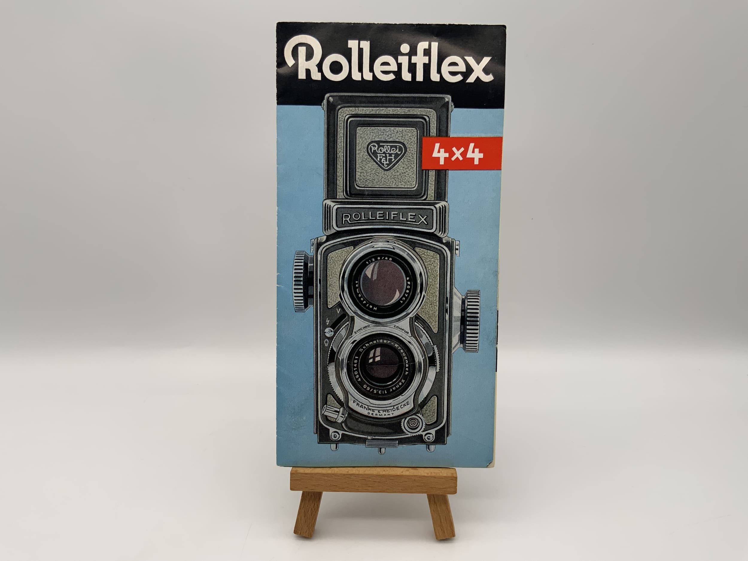 Rolleiflex 4x4 Bedienungsanleitung Deutsch Gebrauchsanweisung Magazin