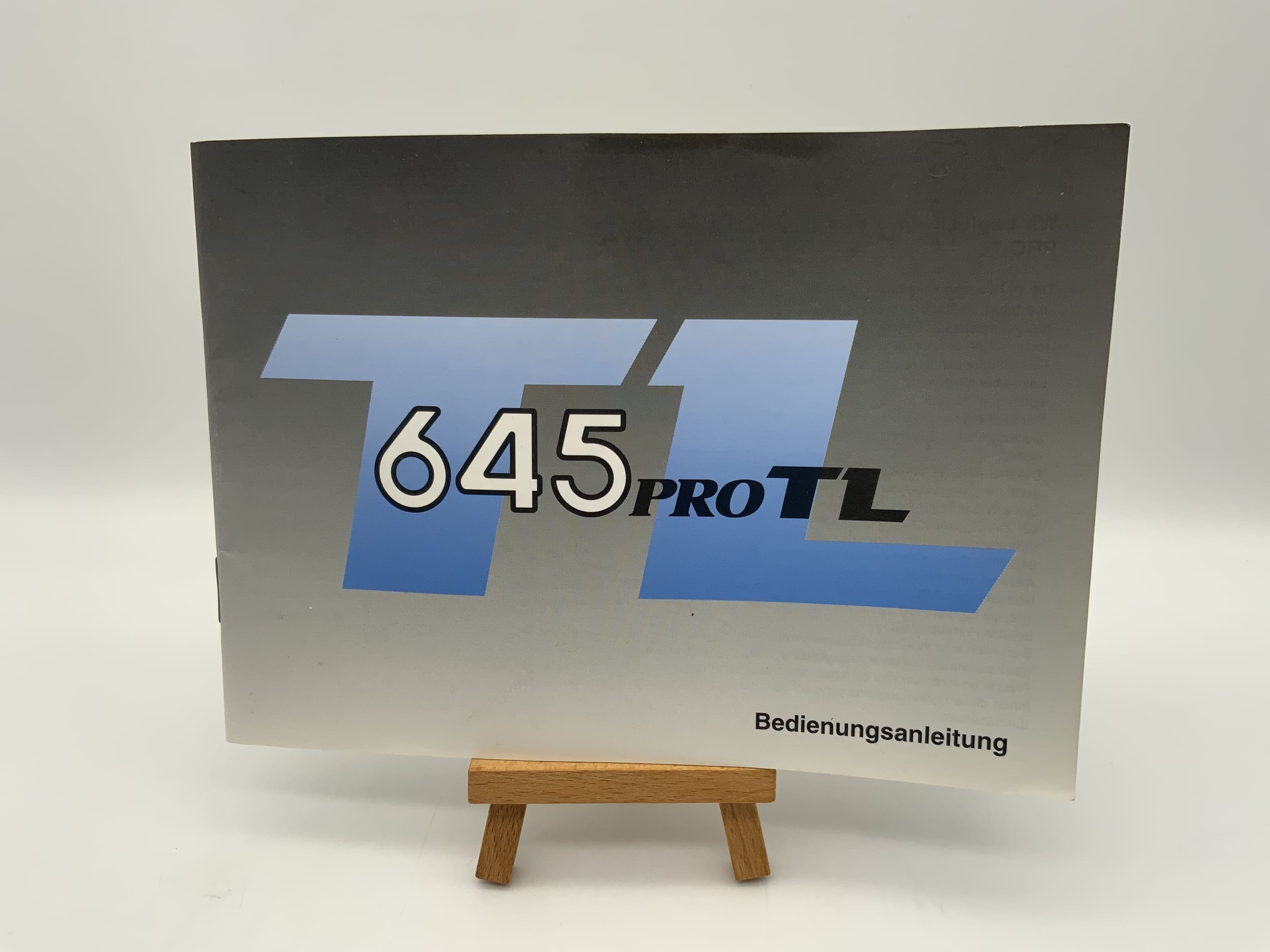 Mamiya 645 pro TL Bedienungsanleitung Deutsch Gebrauchsanweisung Magazin