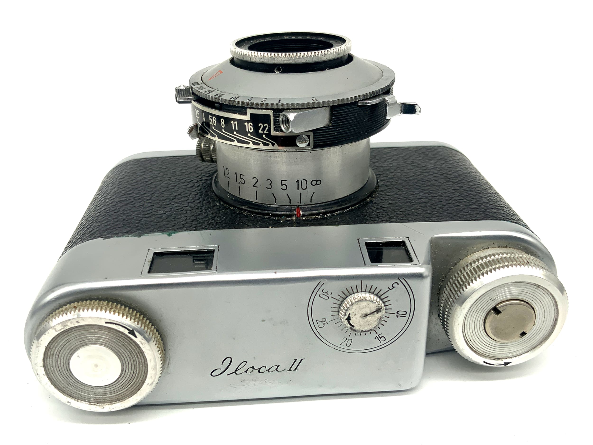 Iloca II Sucherkamera mit Jlitar 4,5cm 1:3.5 Prontor-S Analogkamera