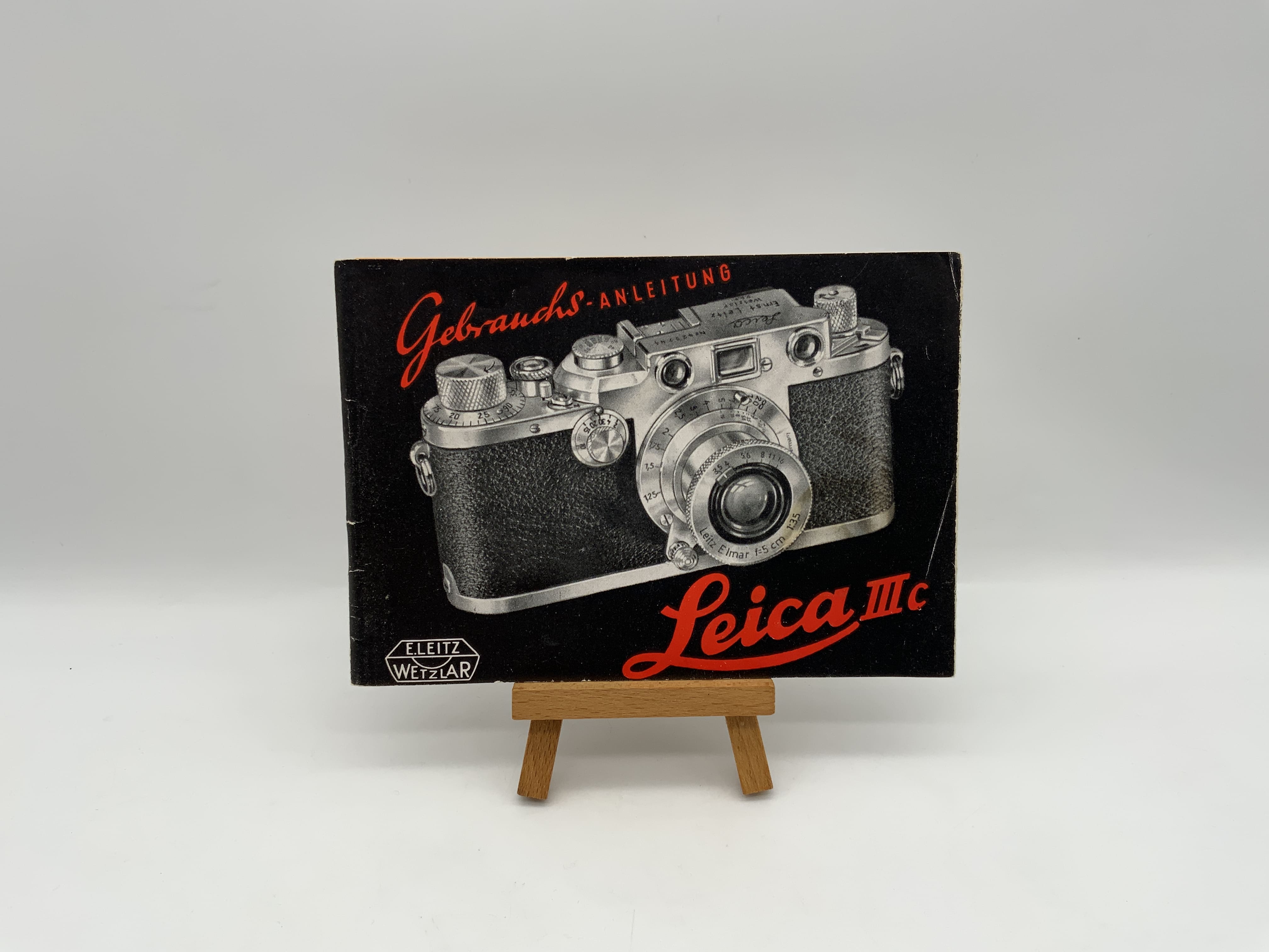 Leica IIIc Gebrauchsanleitung Bedienungsanleitung Deutsch