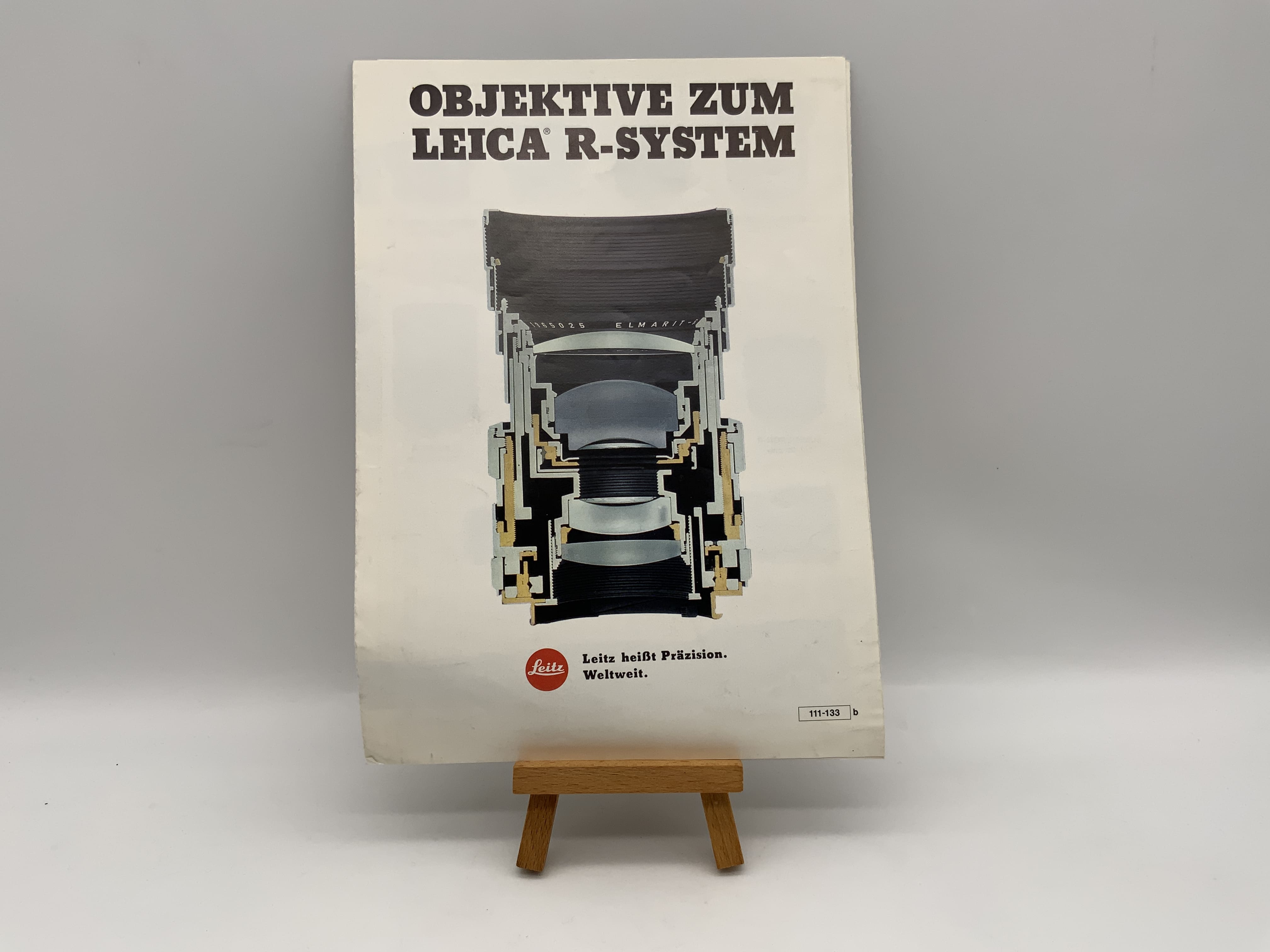 Leica Objektive zum Leica R System Broschüre Deutsch