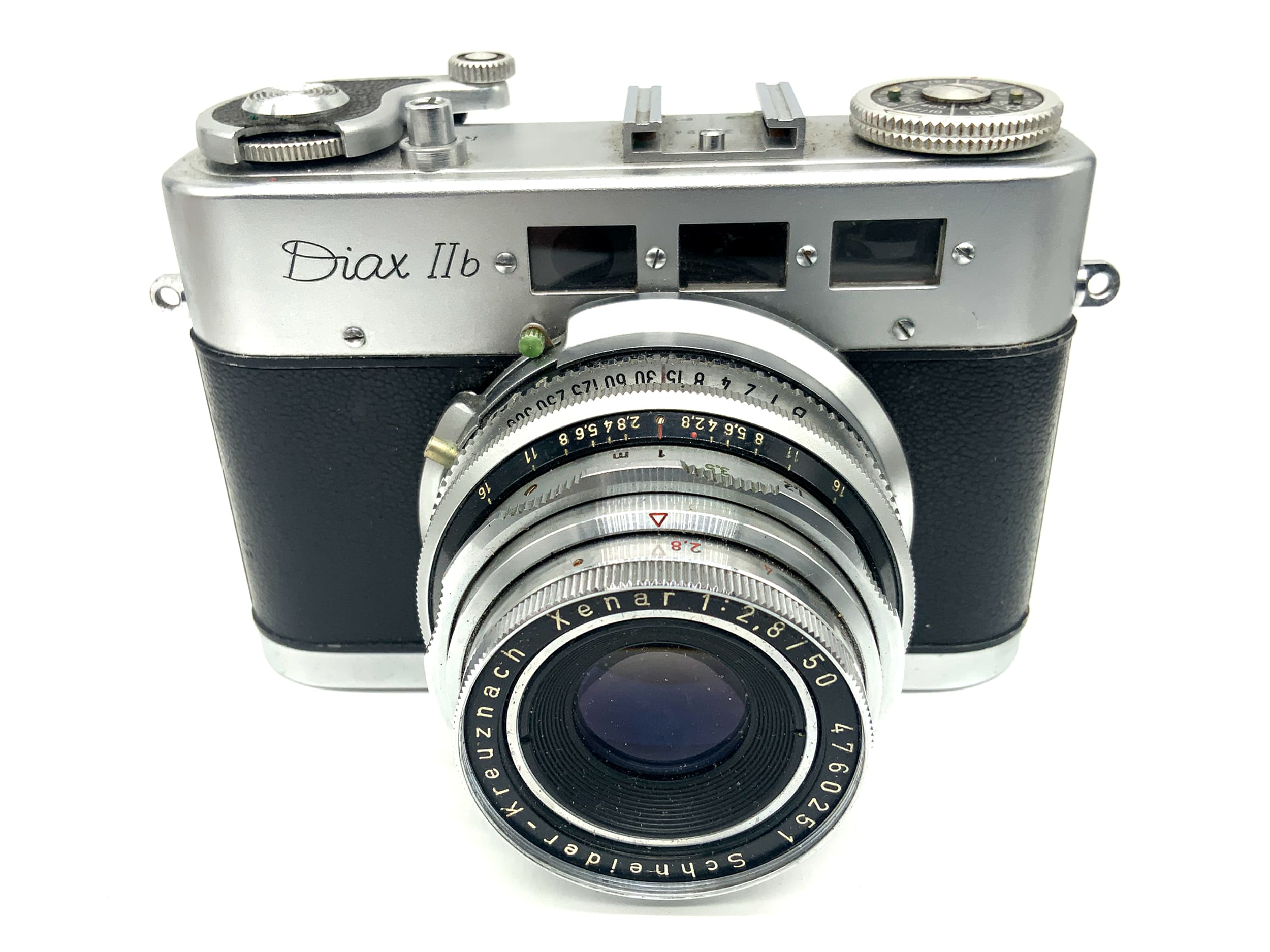 Voss Diax IIb Messsucherkamera mit Xenar 50mm 1:2.8 Synchro-Compur Analogkamera