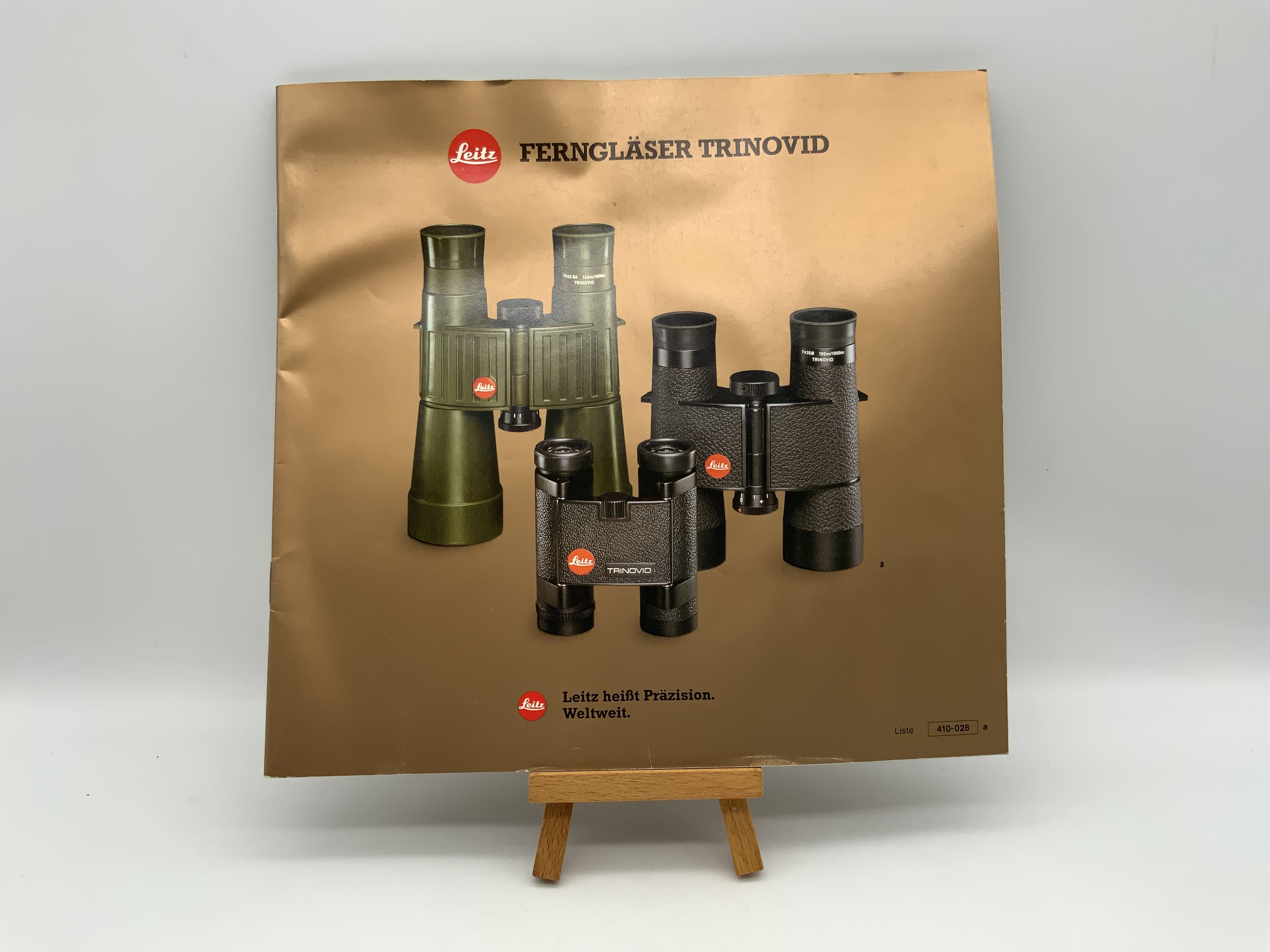 Leitz Trinovid Ferngläser Prospekt Deutsch