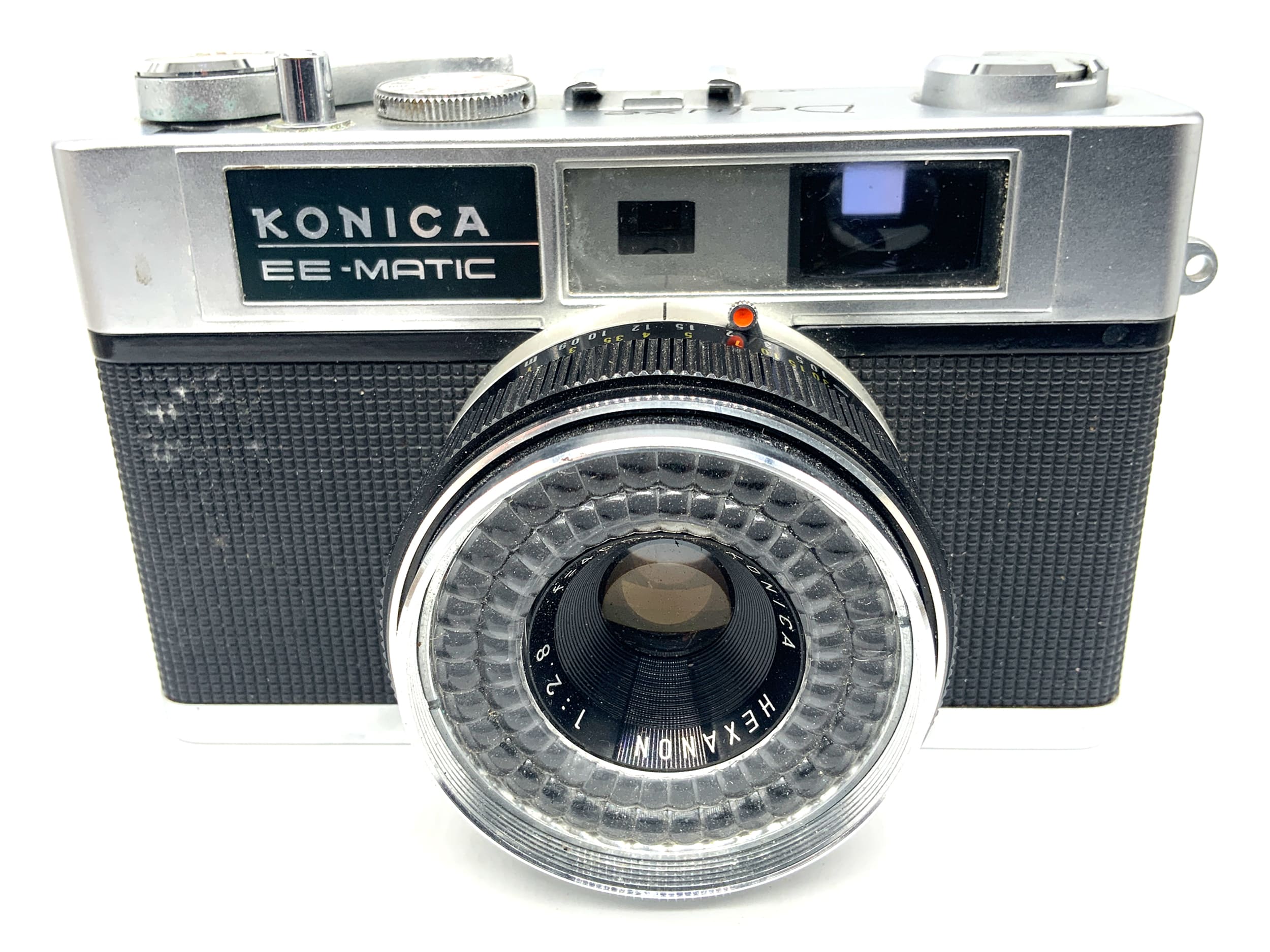 Konica EE-Matic Deluxe Sucherkamera mit Hexanon 40mm 1:2.8 Analogkamera