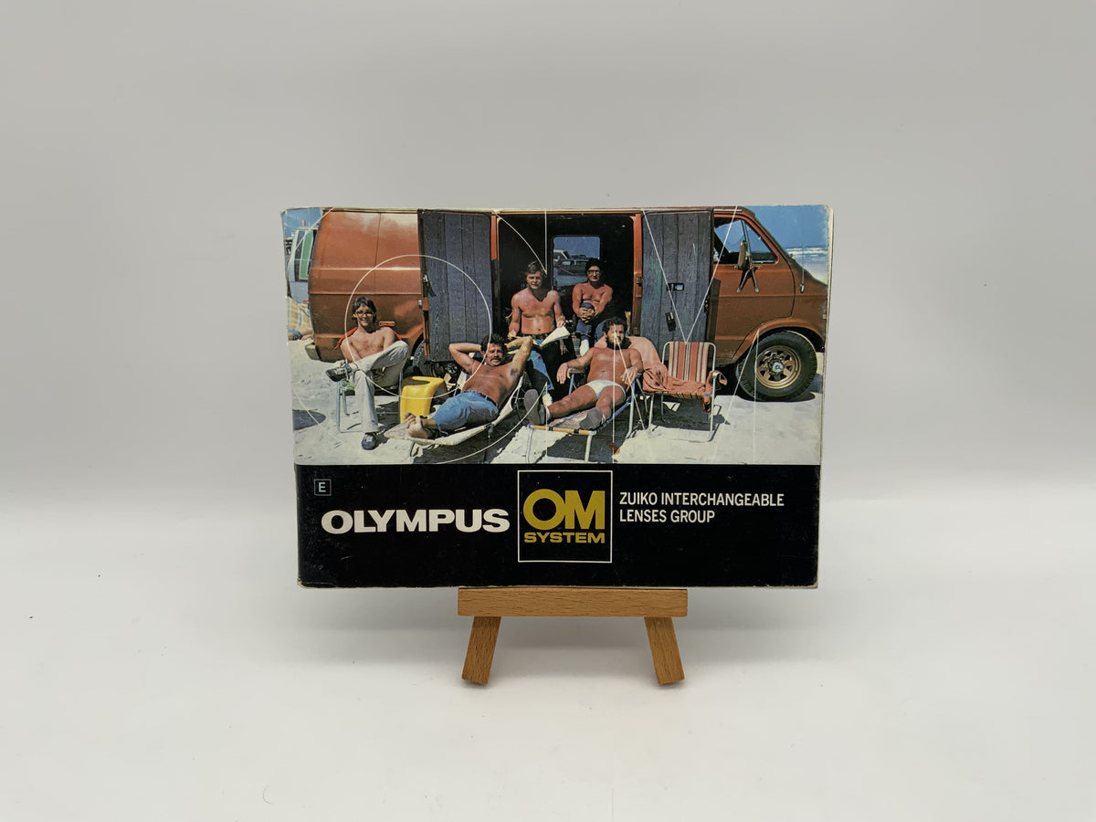 Brochure du groupe d'objectifs interchangeables Olympus Zuiko (anglais)