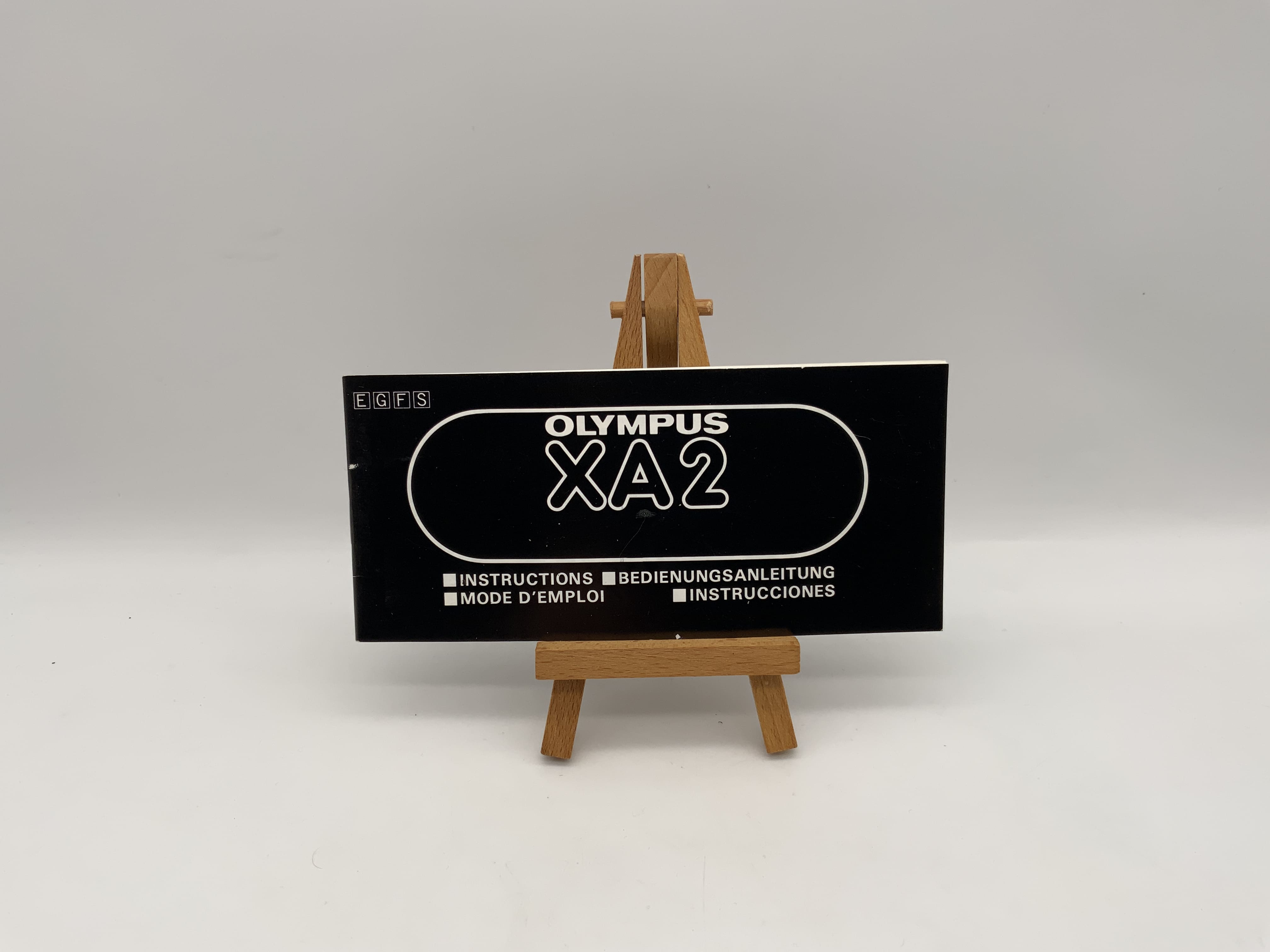 Olympus XA2 Gebrauchsanweisung Instruction Bedienungsanleitung Deutsch