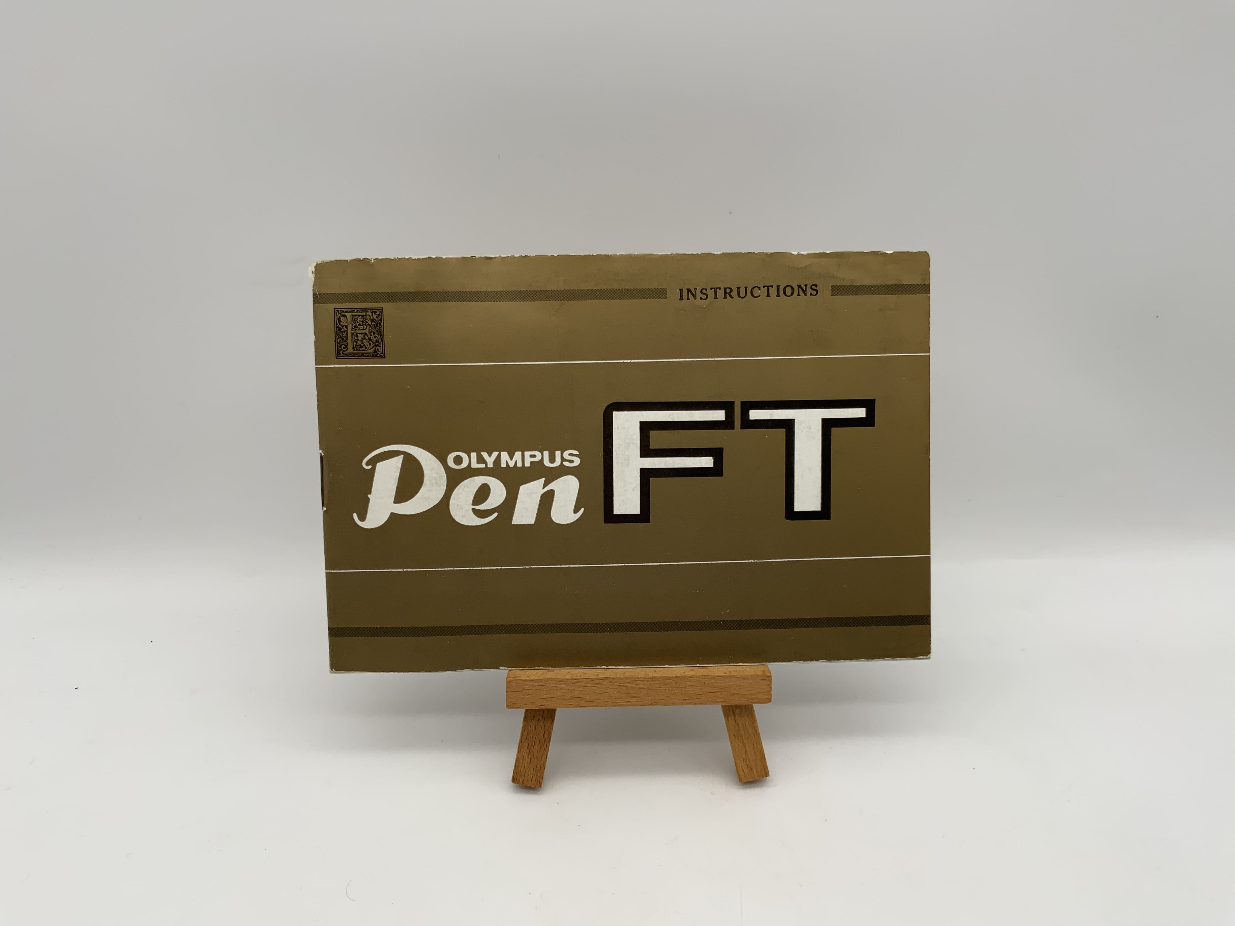 Olympus Pen FT Gebrauchsanweisung Instruction Bedienungsanleitung Englisch