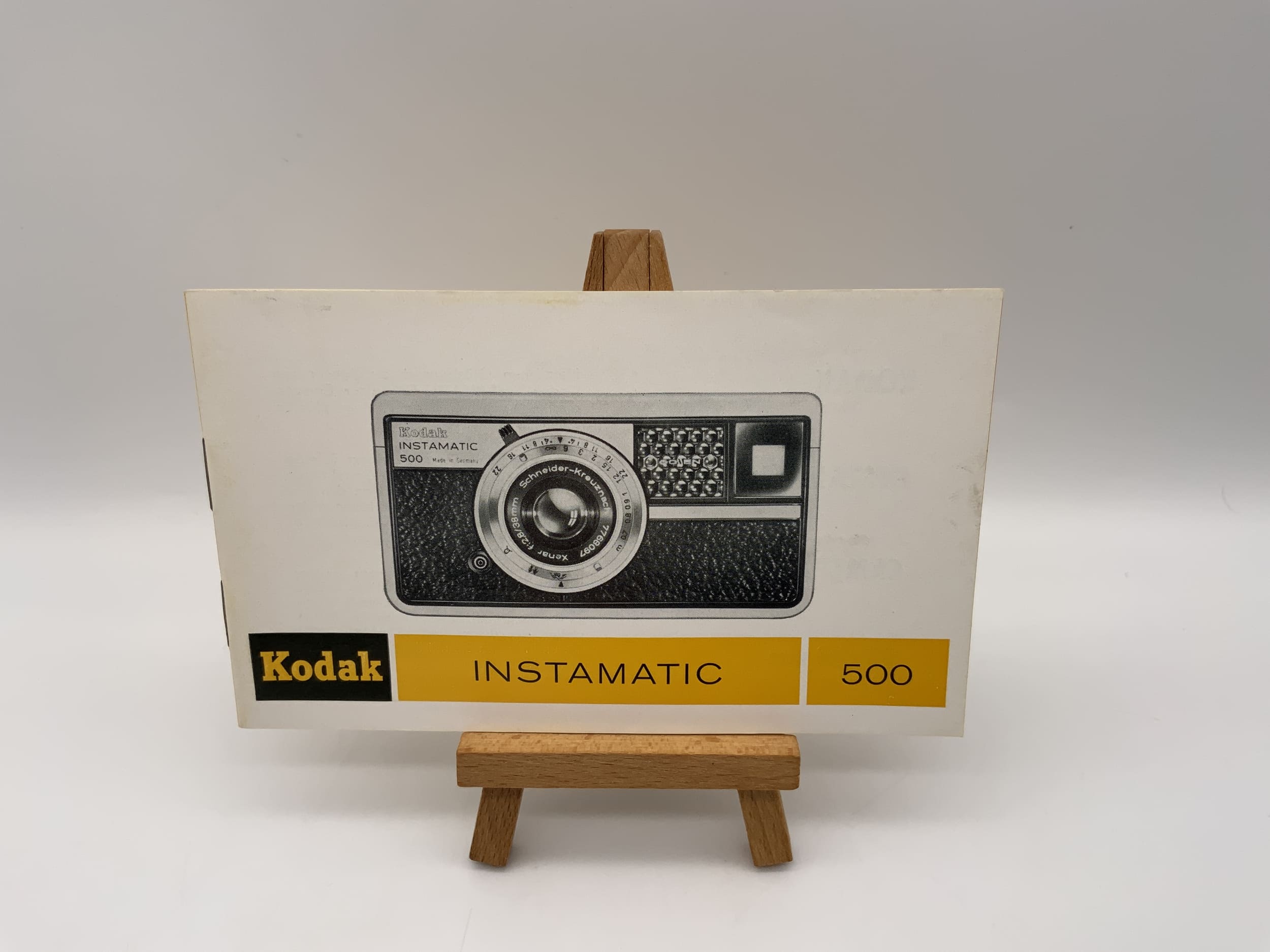 Kodak Instamatic 500 Bedienungsanleitung Deutsch Gebrauchsanweisung Magazin