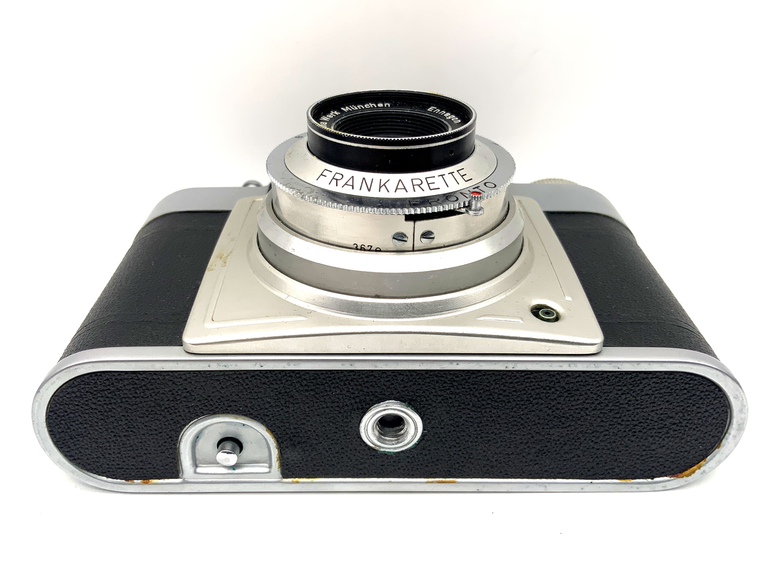 Franka Frankarette Sucherkamera mit Ennagon 1:2.8/45 red C Pronto Analogkamera