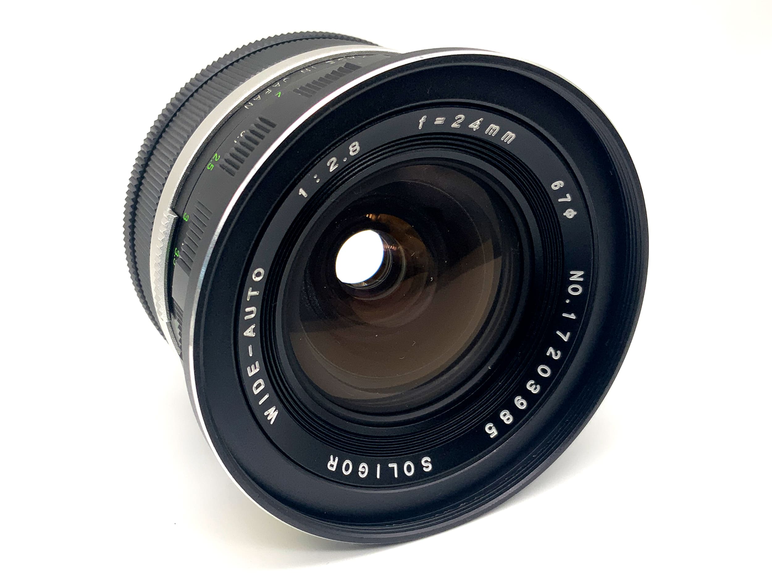 Soligor Wide-Auto 24mm 1:2.8 Objektiv Festbrennweite (Icarex 35S)