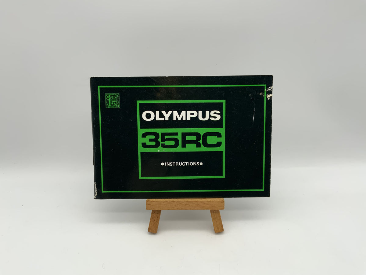 Manuel d'utilisation de l'Olympus 35 RC (anglais)