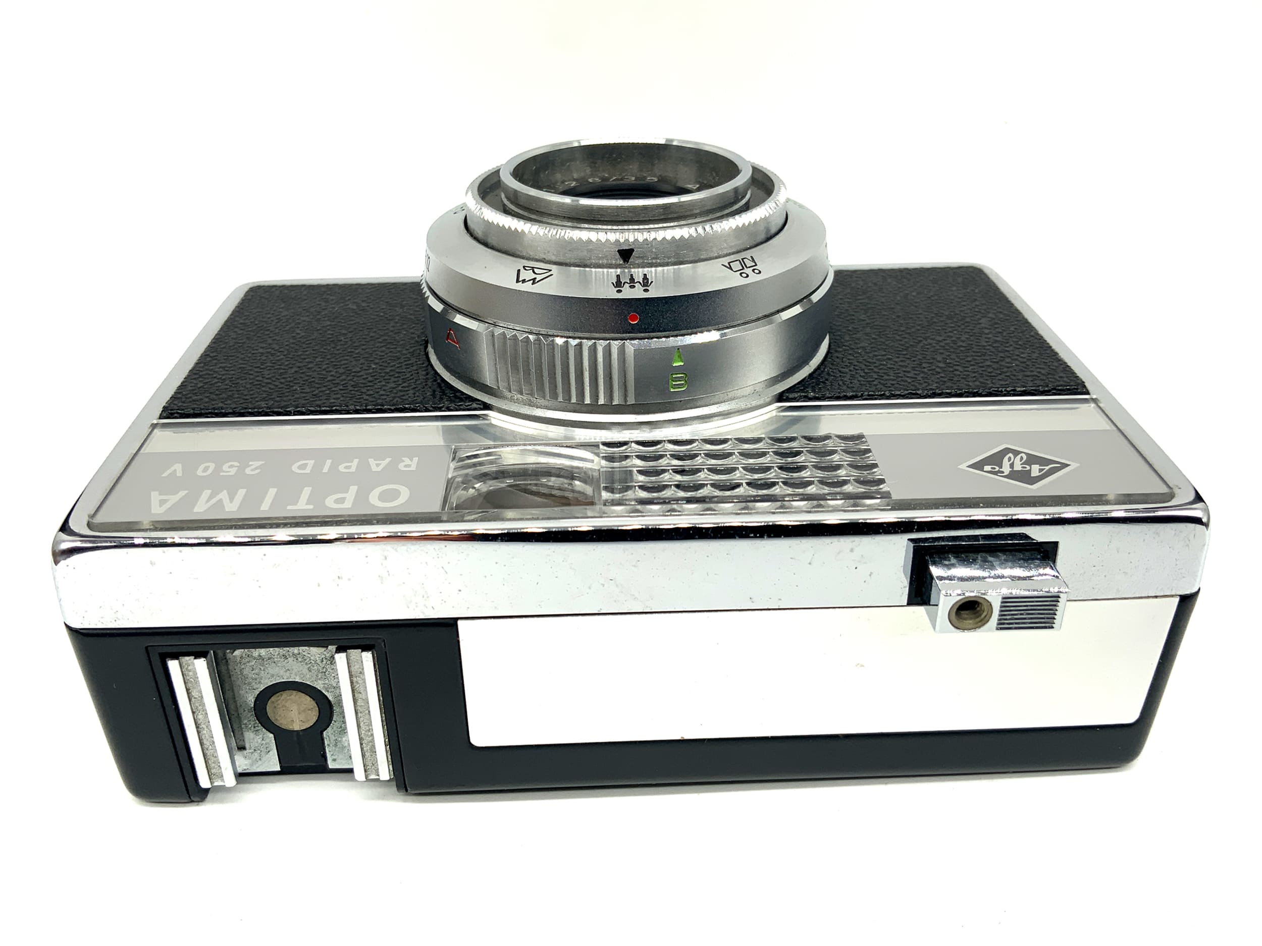 Agfa Optima Rapid 250 V Sucherkamera mit Color-Apotar 335mm 1:2.8 Analogkamera