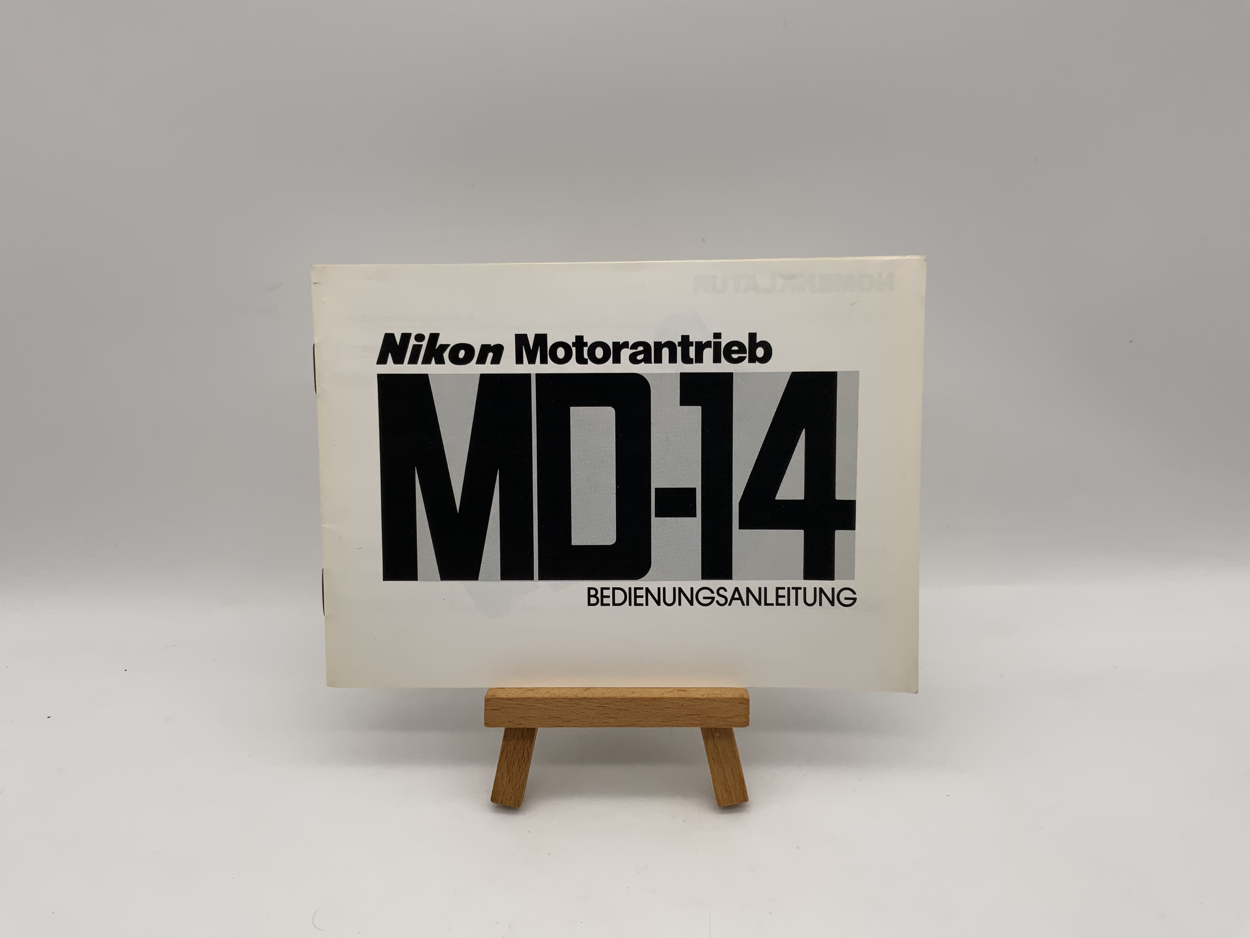 Nikon MD-14 Nikon Motorantrieb Bedienungsanleitung Deutsch