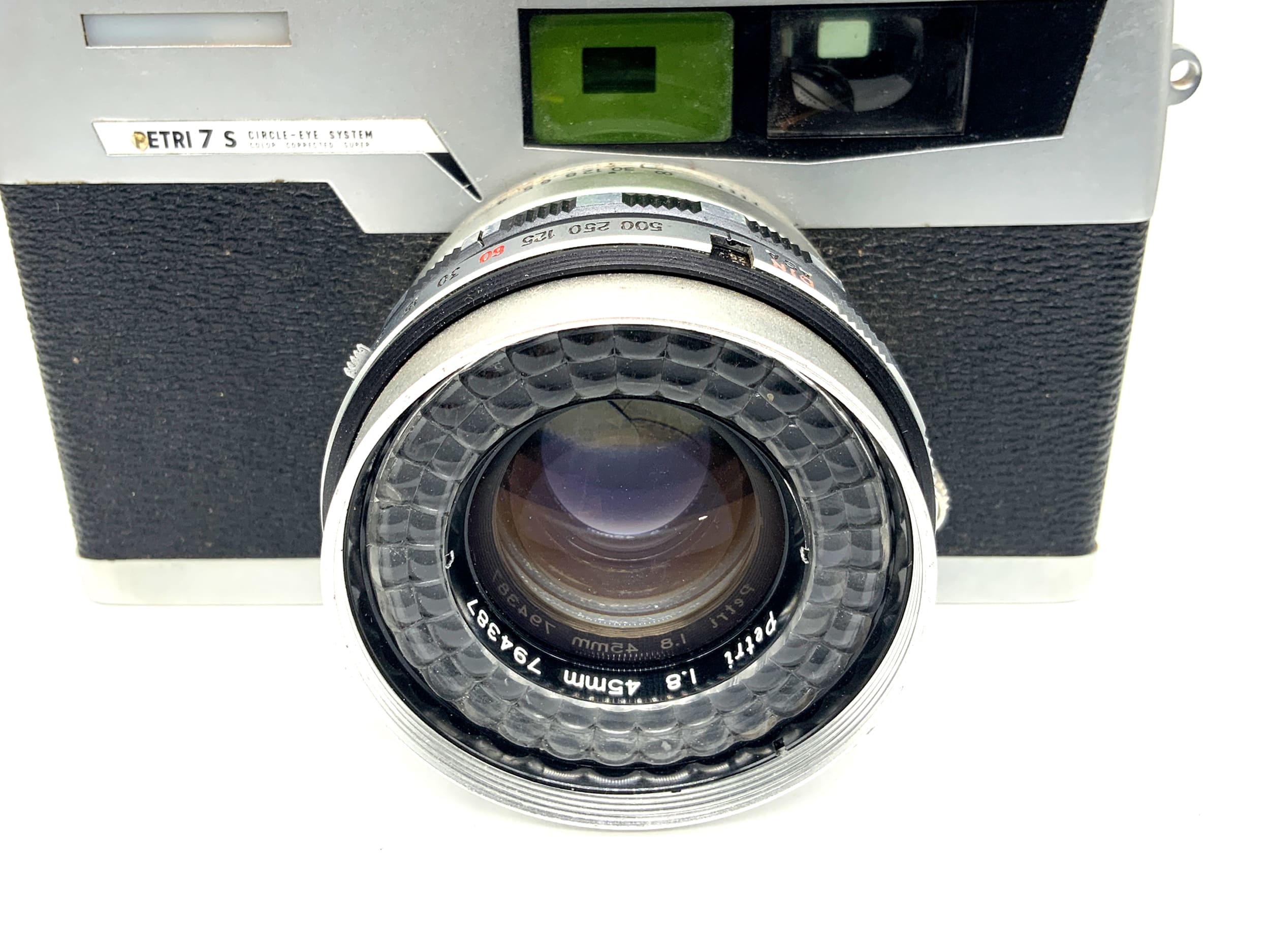 Petri Petri 7 S Messsucherkamera mit 45mm 1.8 Kompaktkamera Analogkamera