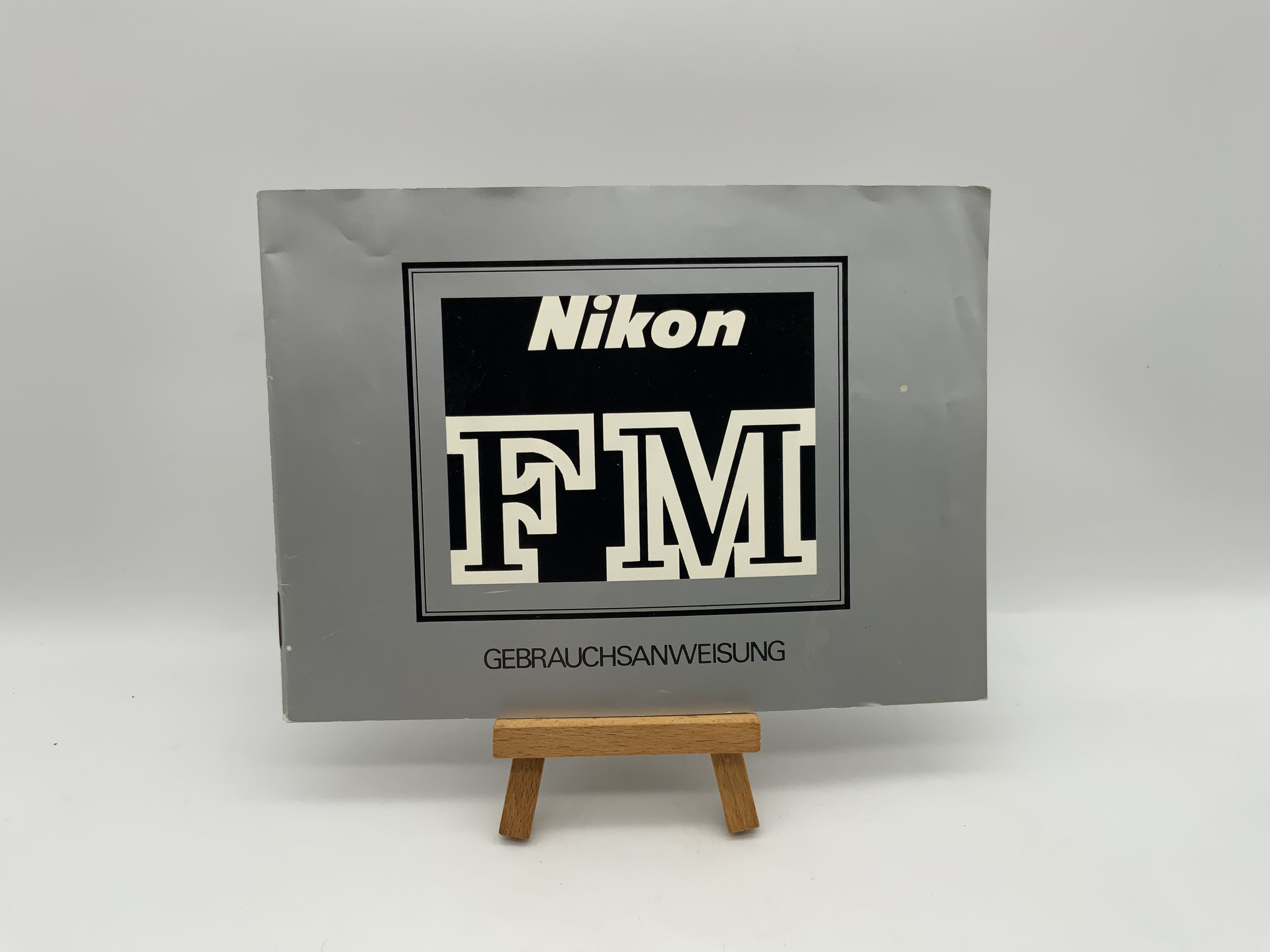 Nikon FM Gebrauchsanweisung Instruction Bedienungsanleitung Deutsch