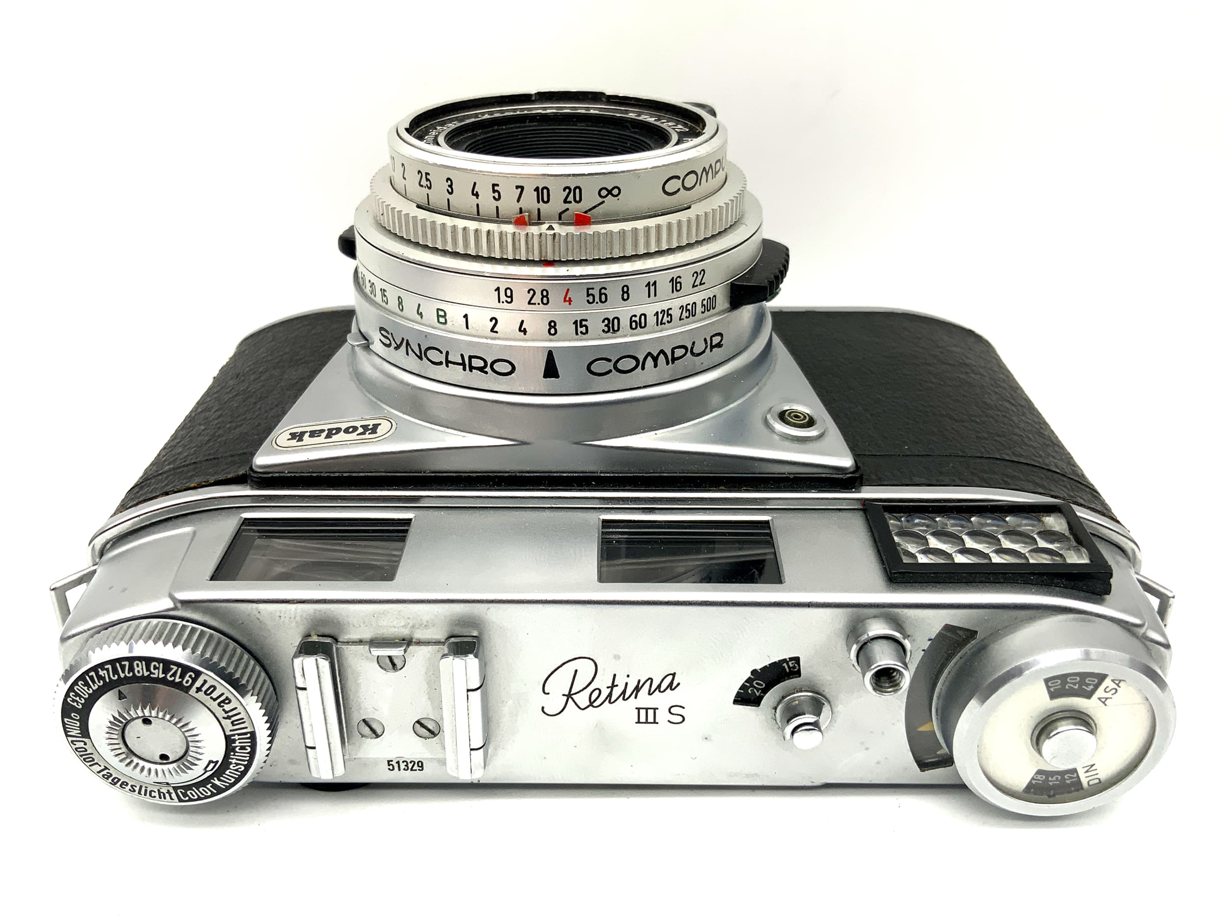 Kodak Retina III S Sucherkamera mit Xenar f:2.8/50mm Synchro Compur