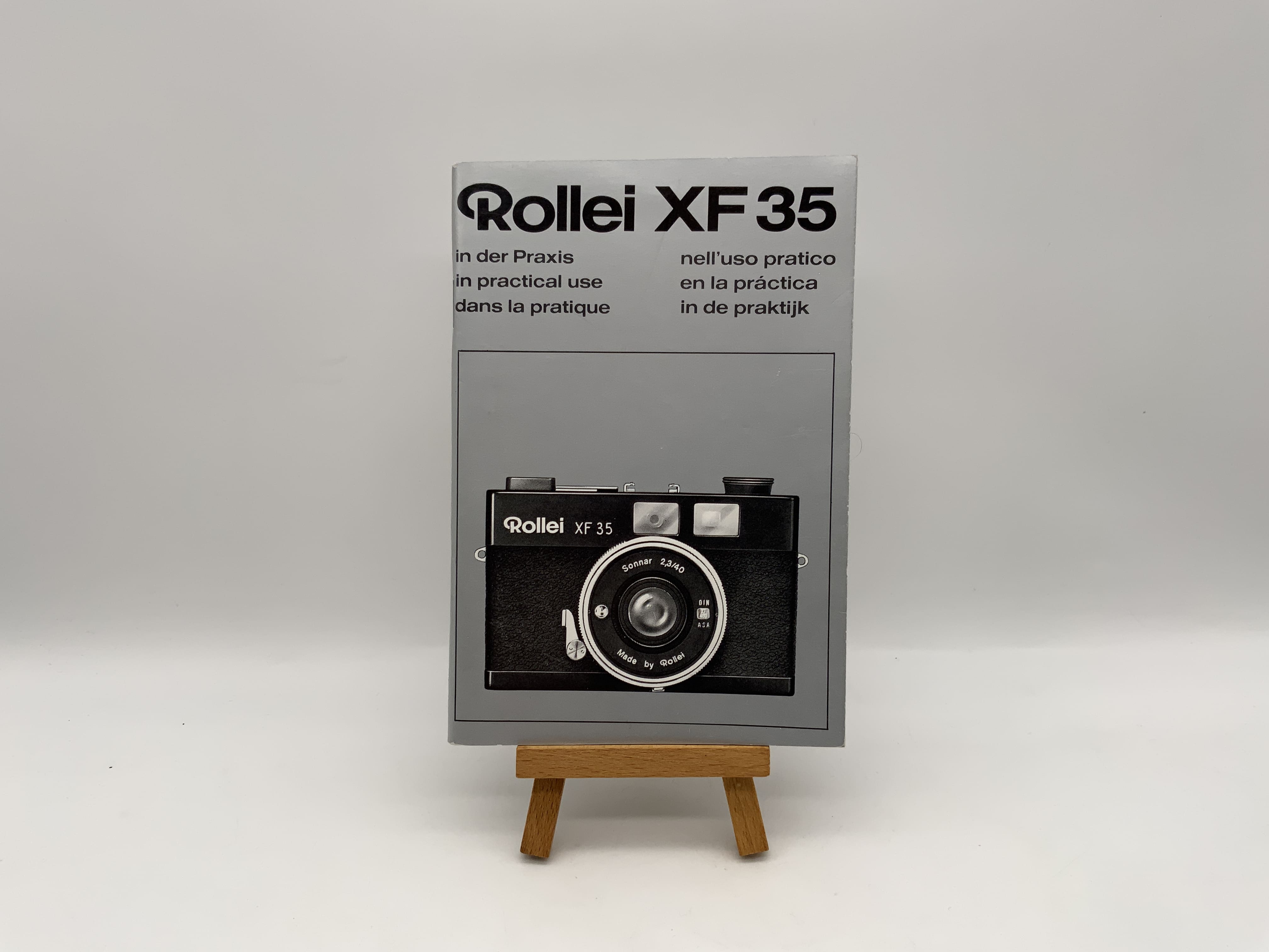 Rollei XF 35 in der Praxis Bedienungsanleitung Deutsch