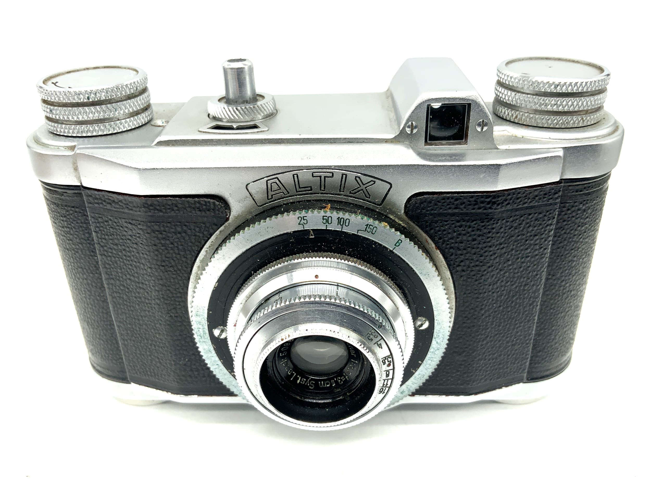 Altissa Altix II Sucherkamera mit ROW Tegonar 3,5cm 1:3,5 Analogkamera