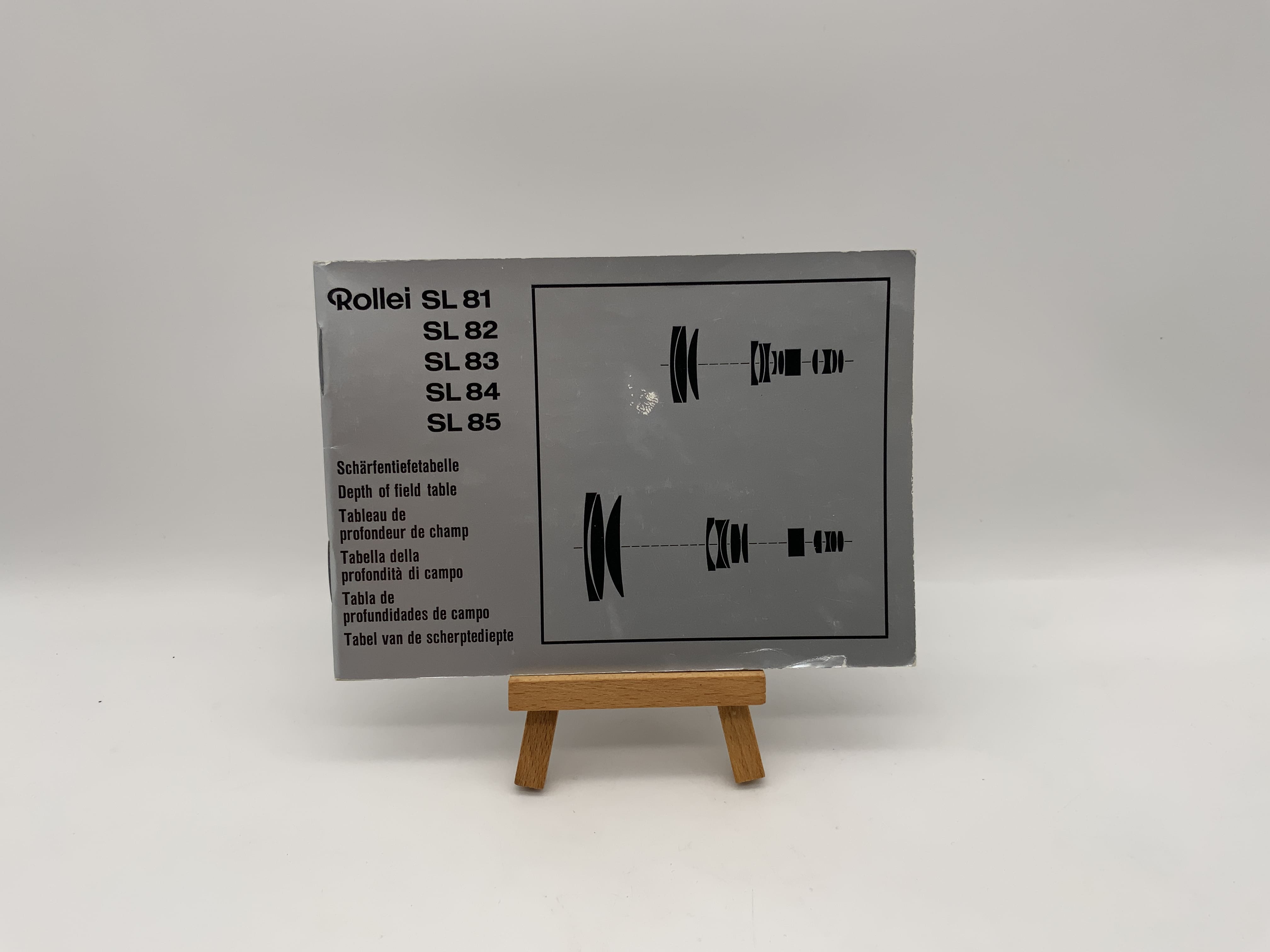 Rollei SL 81 82 / 83 / 84 / 85 Bedienungsanleitung Deutsch