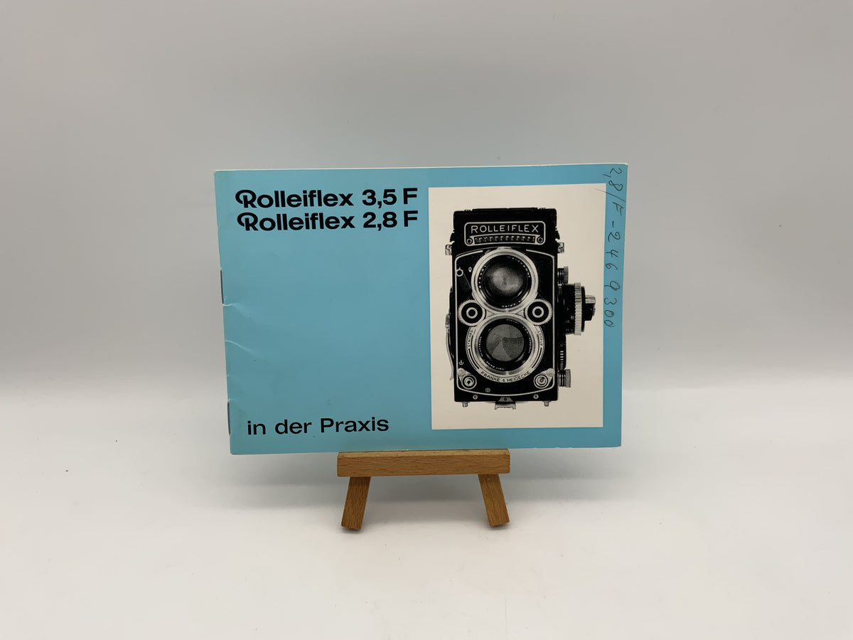 Rollei Rolleiflex 3.5 F 2.8 F en pratique - Mode d'emploi (allemand)