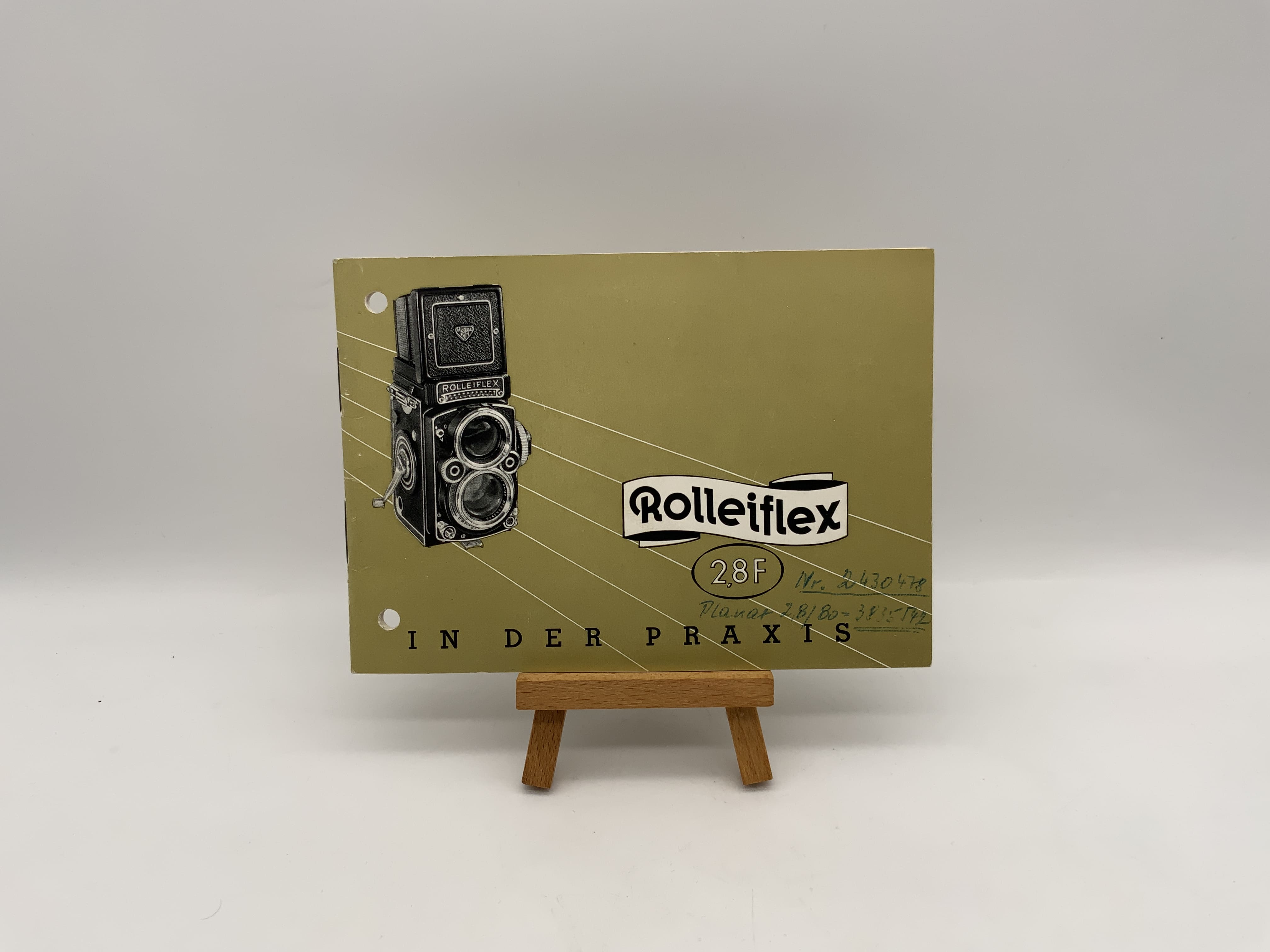 Rollei Rolleiflex 2.8F in der Praxis Bedienungsanleitung Deutsch