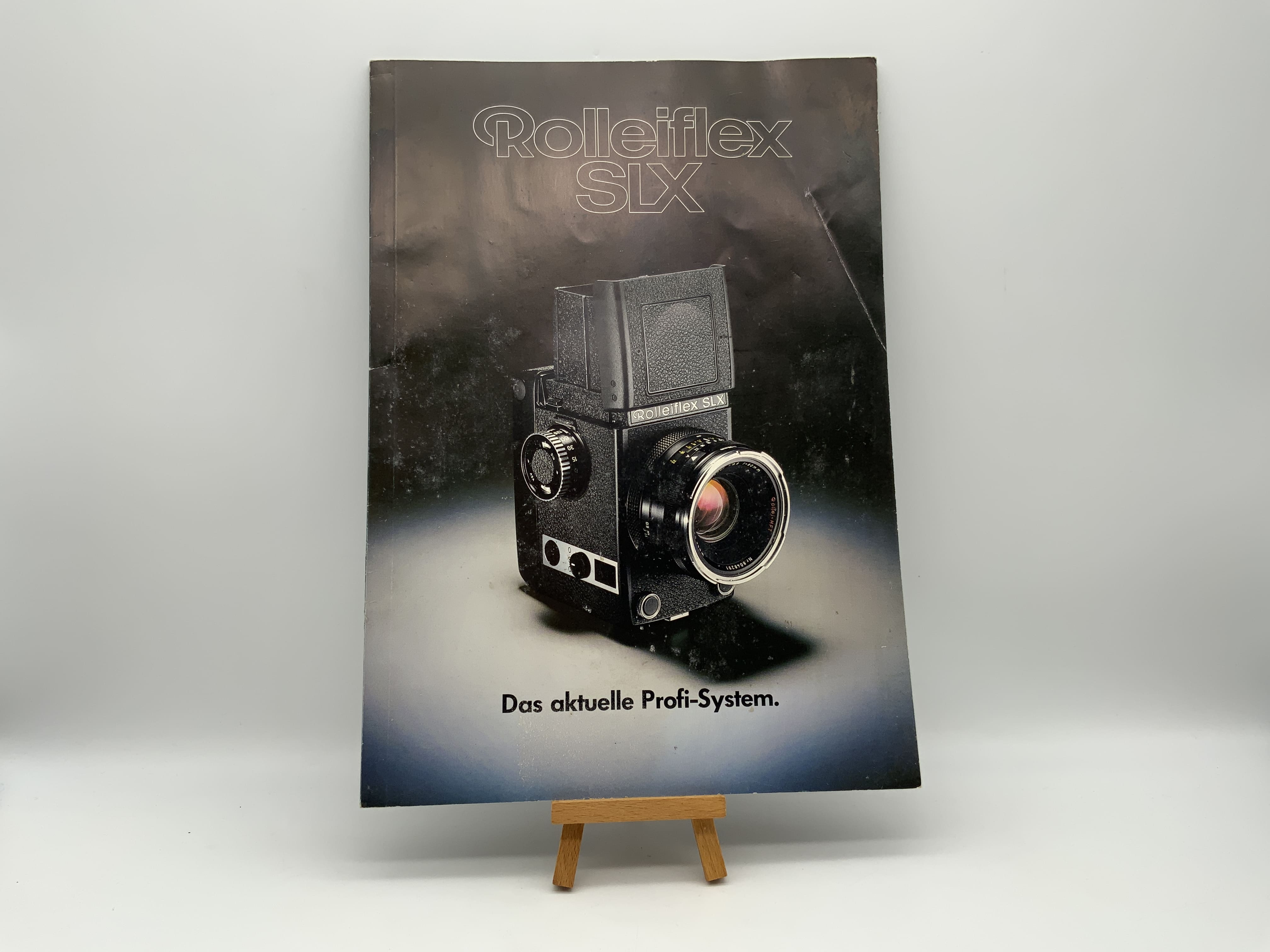 Rollei Rolleiflex SLX Das aktuelle Profi System Broschüre Prospekt Deutsch