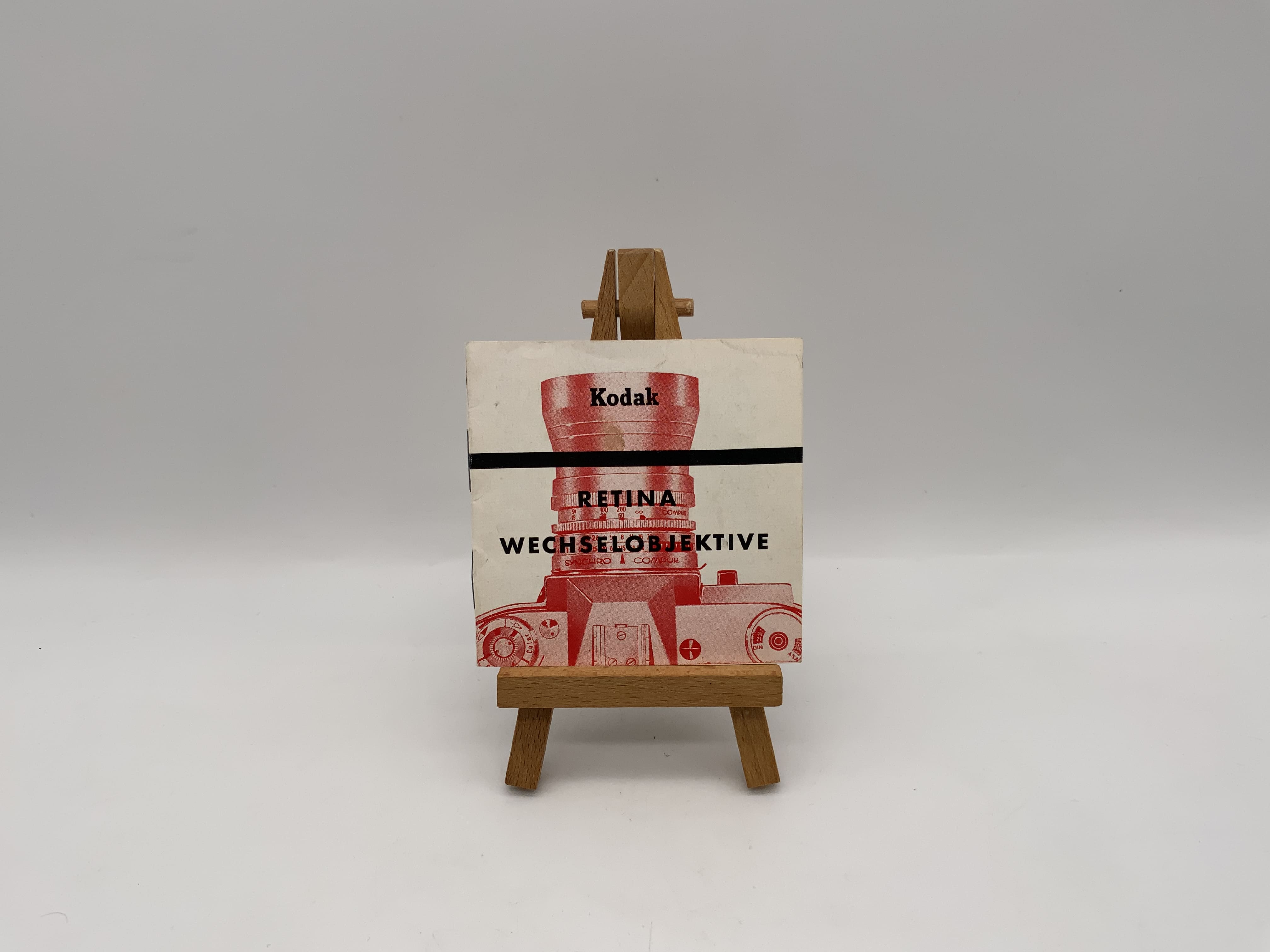 Kodak Retina Wechselobjektive Gebrauchsanweisung Bedienungsanleitung Deutsch