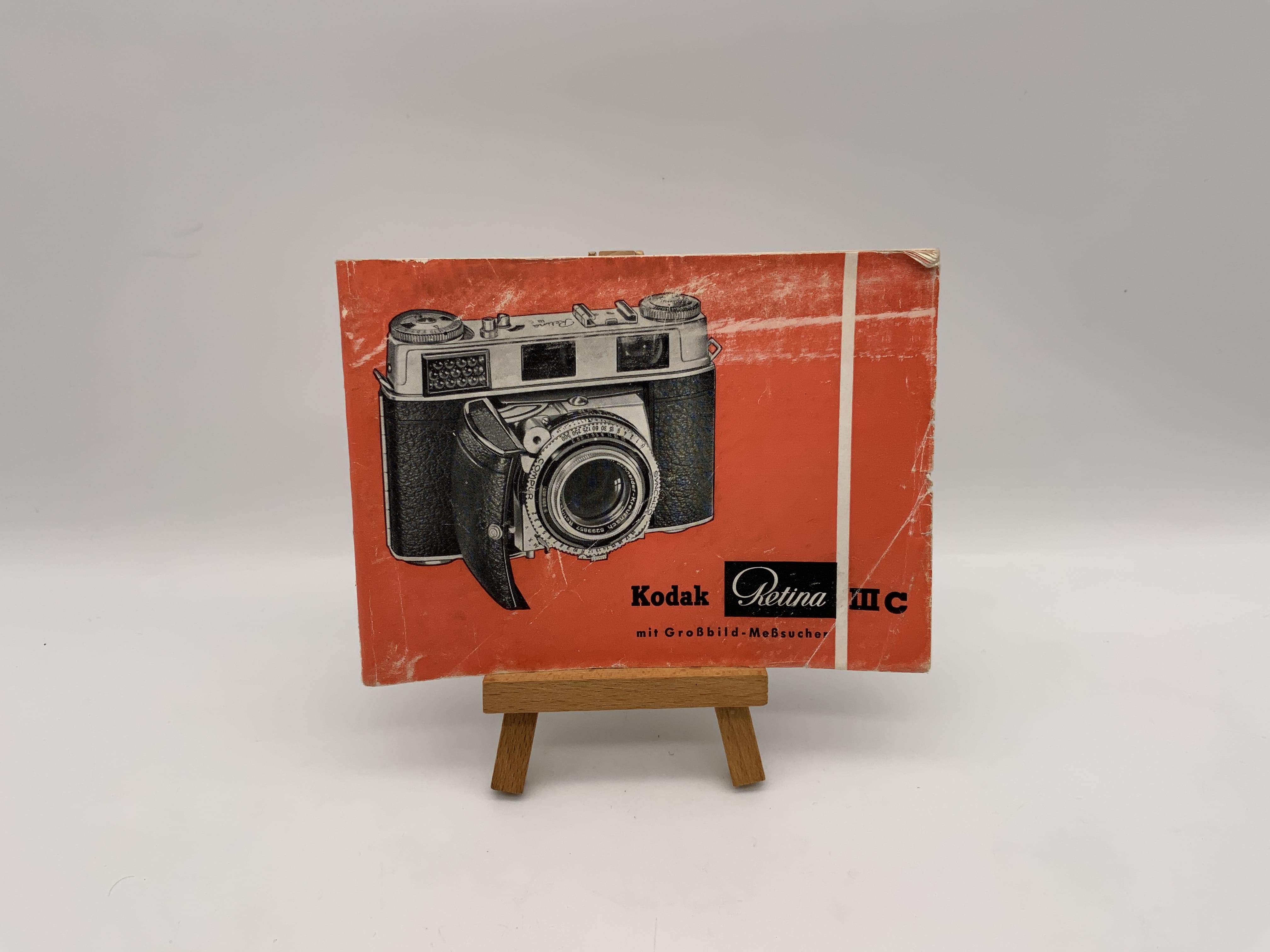 Kodak Retina IIIc mit Großbild Meßsucher Bedienungsanleitung Deutsch