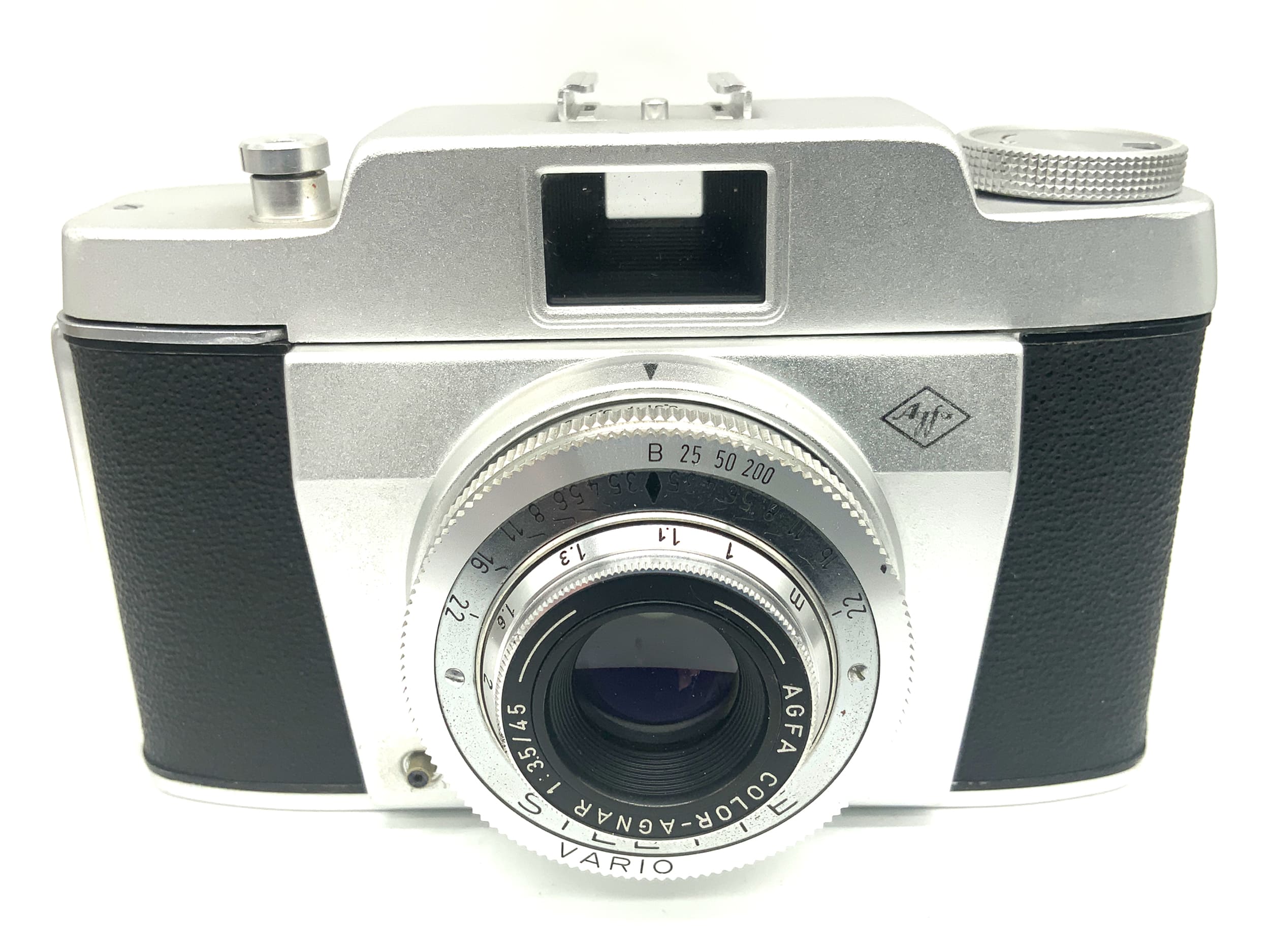 Agfa Silette Sucherkamera mit Color-Apotar 1:2.8/45 Vario Analogkamera