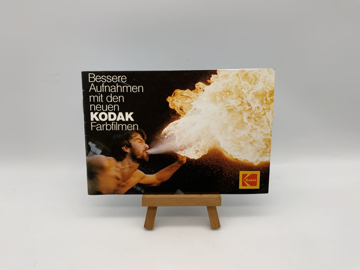 Kodak : Des photos de meilleure qualité avec les nouveaux films couleur Kodak (Brochure en allemand)
