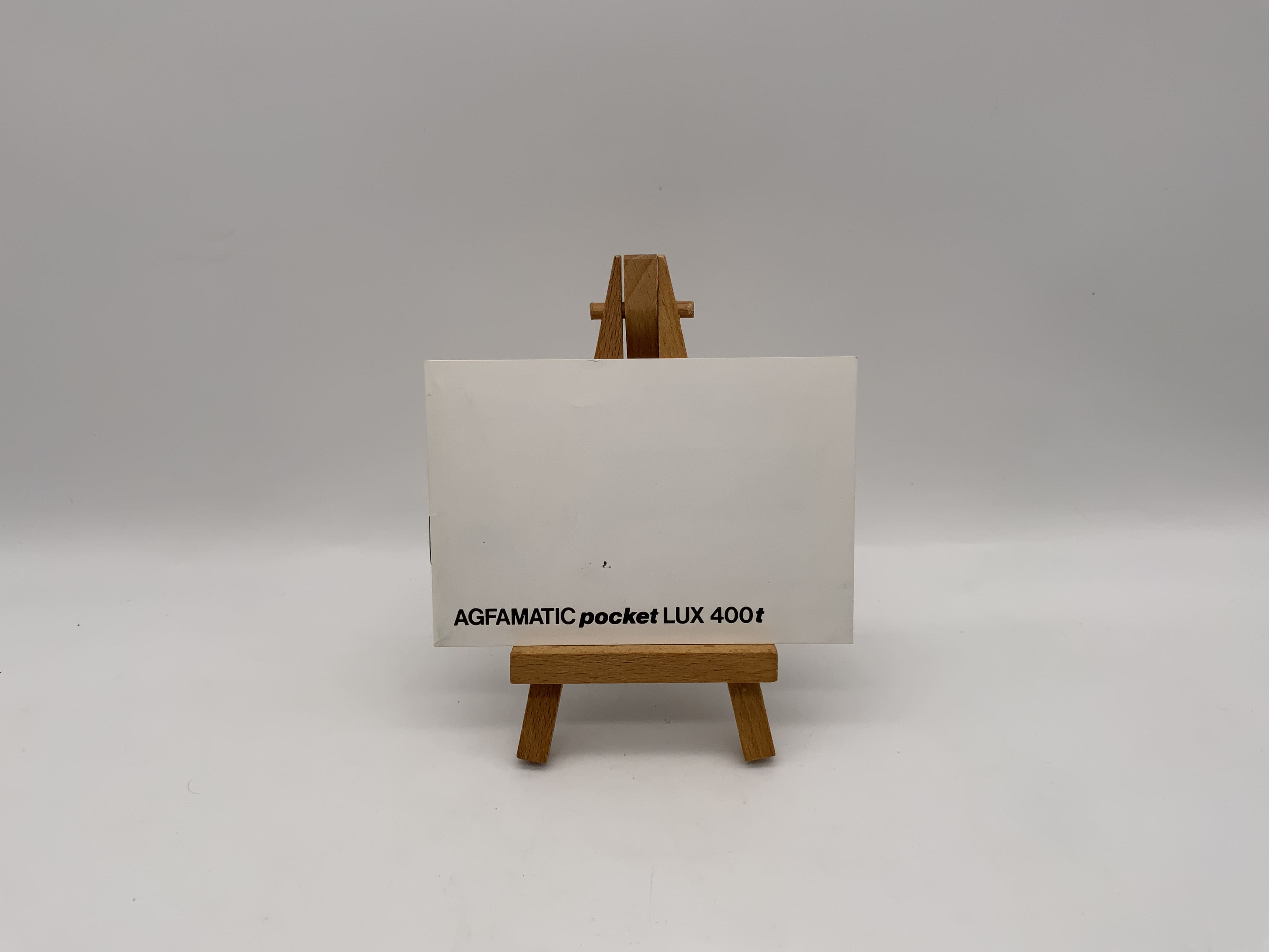 Mode d'emploi (allemand) du Agfa Agfamatic pocket Lux 400t