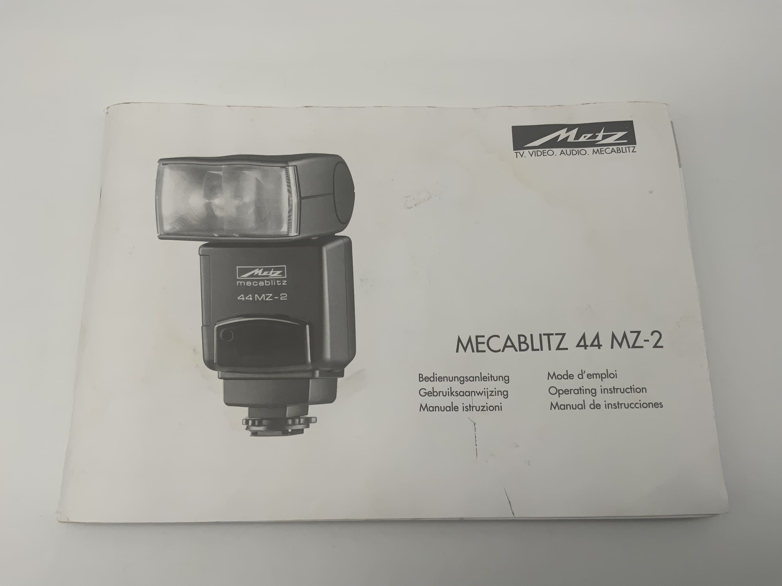 Metz Mecablitz 44 MZ-2 Bedienungsanleitung Deutsch Gebrauchsanweisung Magazin