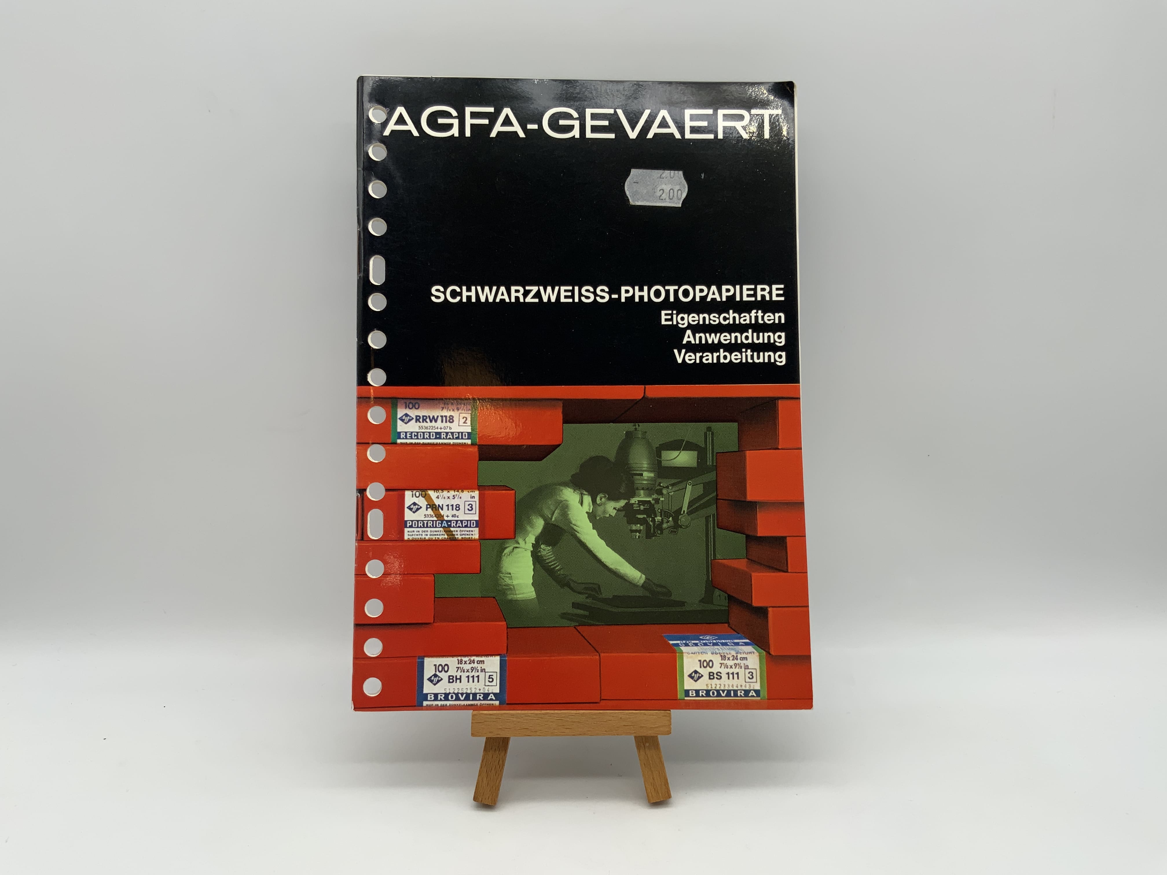 Agfa Schwarzweiss-Photopapiere Eigenschaften, Anwendung, Verarbeitung Deutsch