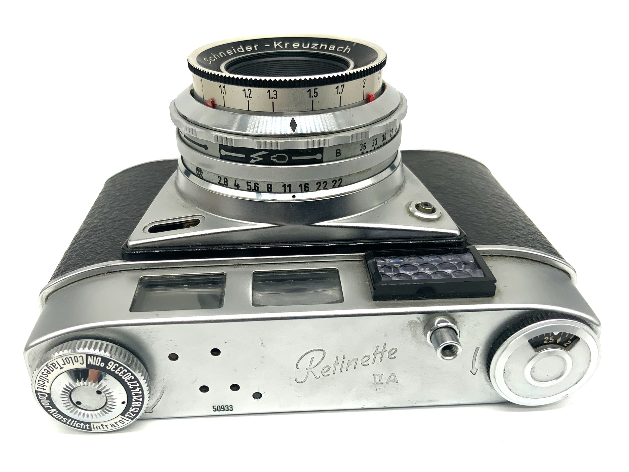 Kodak Retinette IIA Sucherkamera Schneider Kreuznach Reomar f:2.8/45mm Prontomat