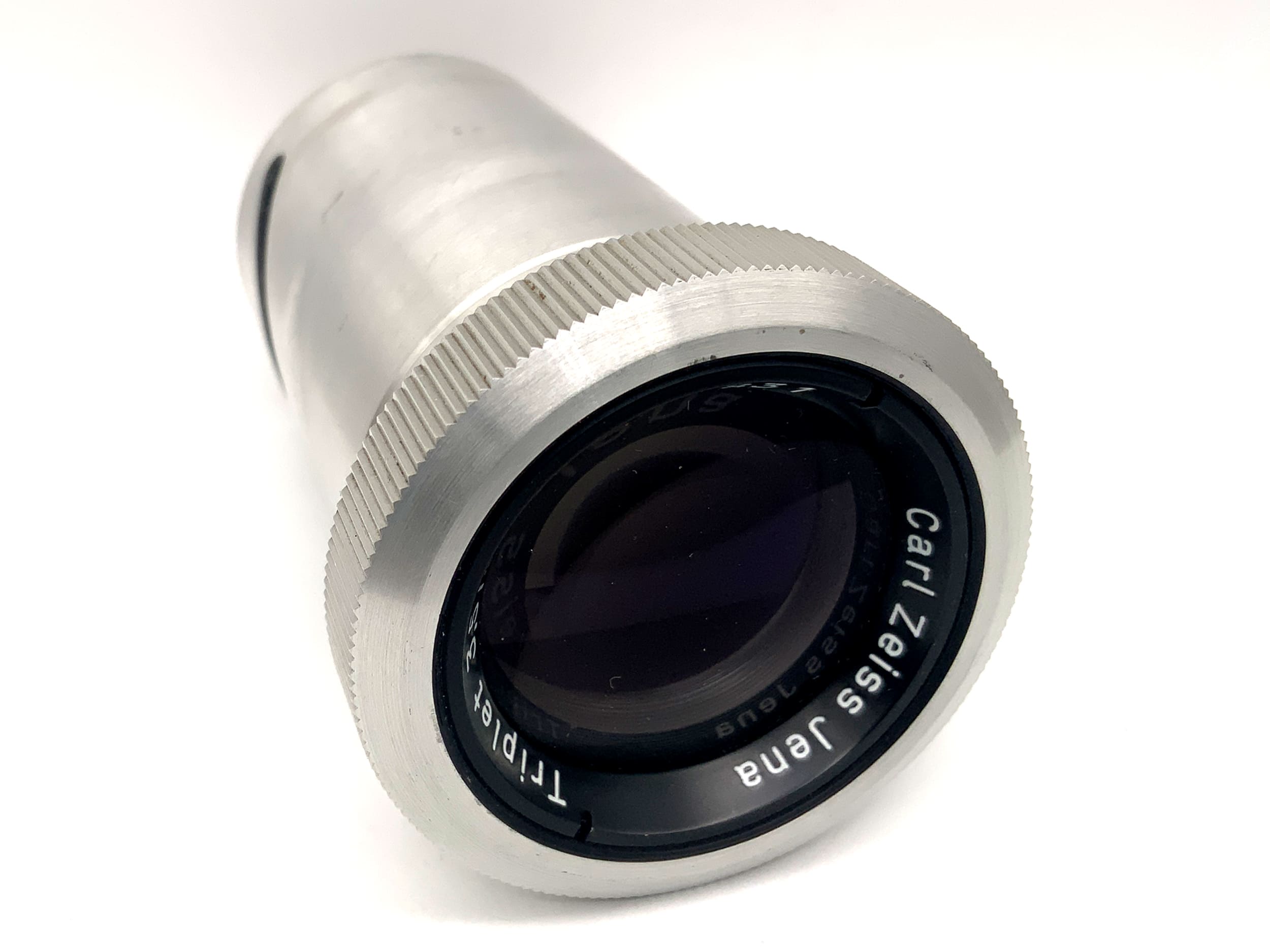 Carl Zeiss Jena Triplet 100mm 1:3.5 Objektiv Festbrennweite (Schneckengewinde)