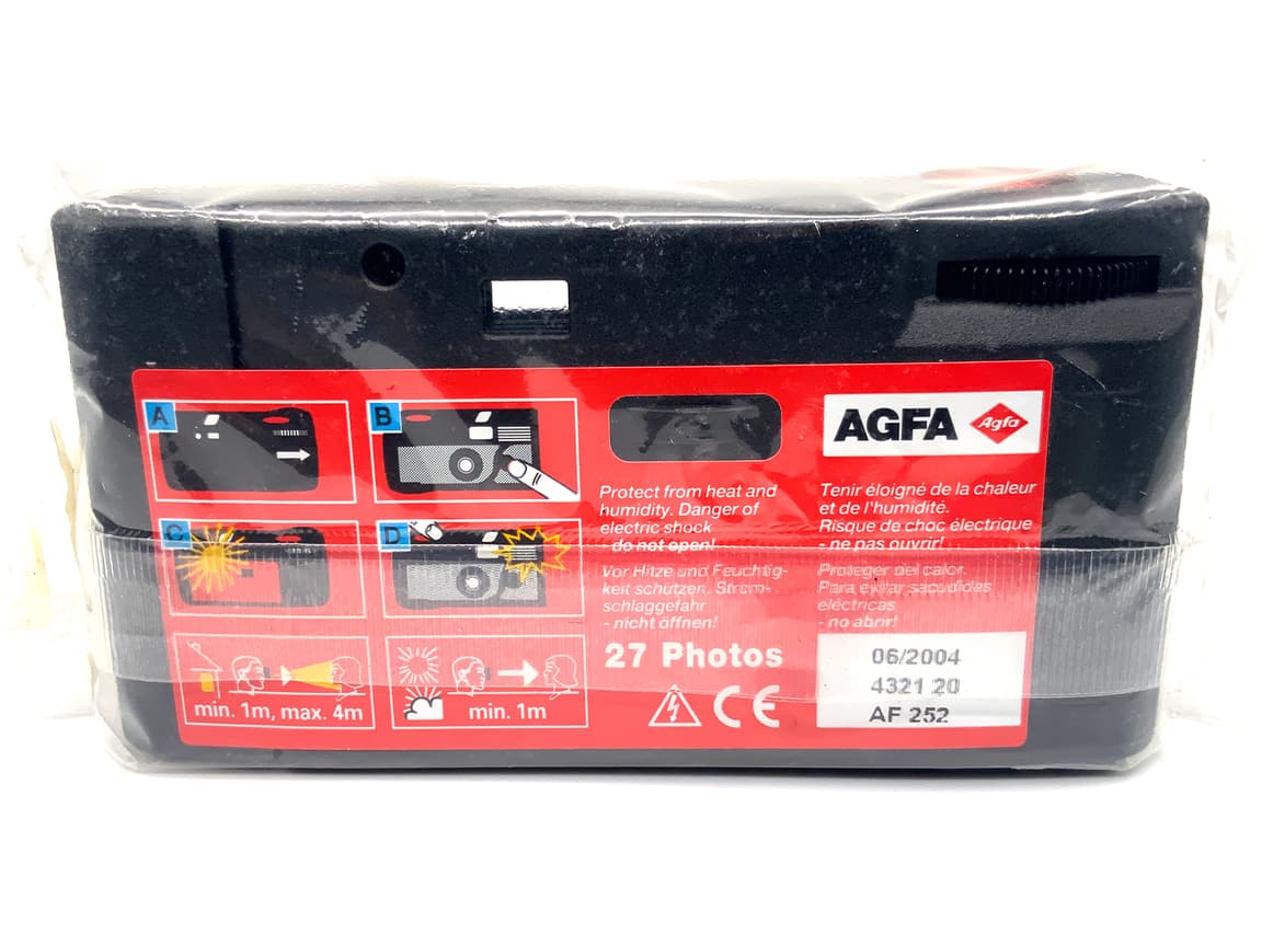 Agfa Le Box Camera Point&Shoot mit Kompaktkamera Analogkamera