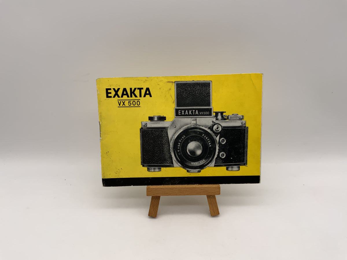 Exakta VX 500 Gebrauchsanweisung Instruction Bedienungsanleitung Polnisch