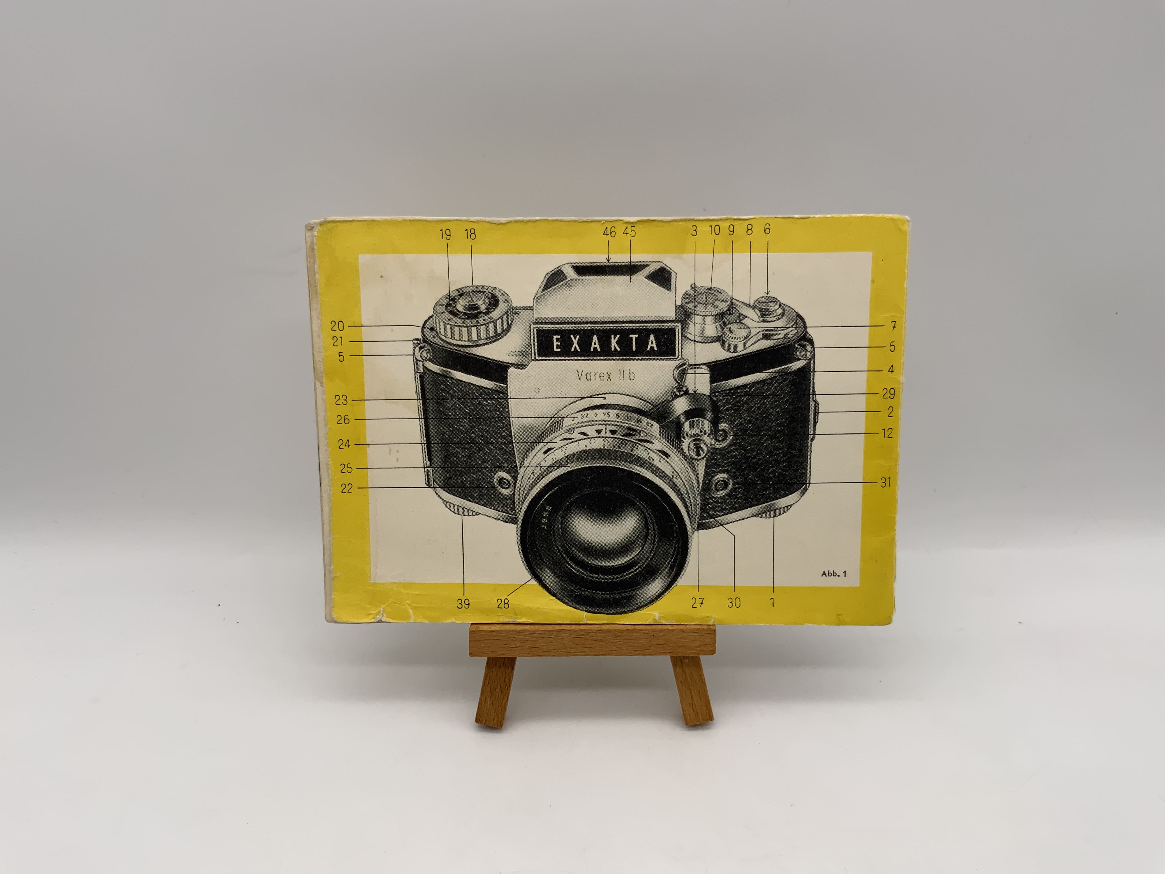 Exakta Varex II b Gebrauchsanweisung Instruction Bedienungsanleitung Deutsch