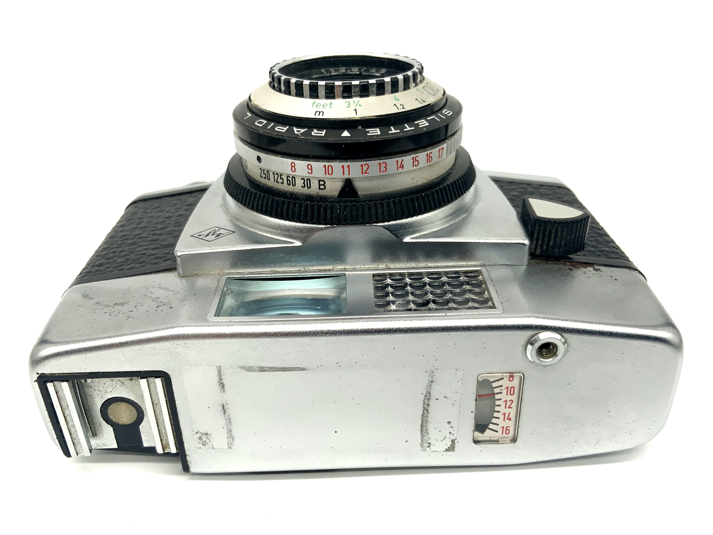 Agfa Silette-Rapid L Sucherkamera mit Color-Agnar 45mm 1:2.8 Prontor 250