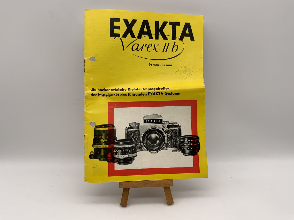 Brochure Exakta Varex IIb 24x36mm (allemand)