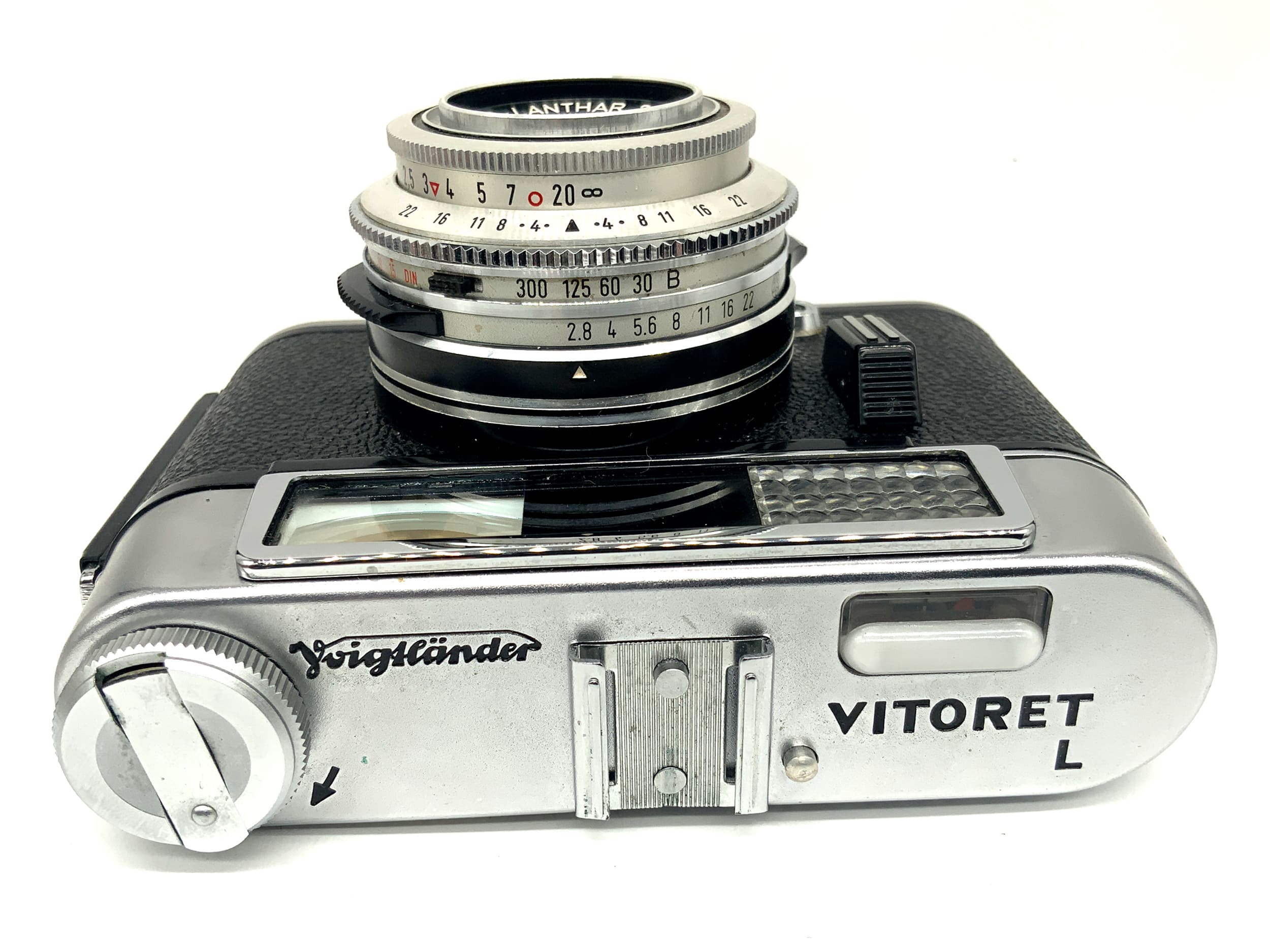 Voigtländer Vitoret L Sucherkamera mit Lanthar 50mm 1:2.8 Prontor 300 LK